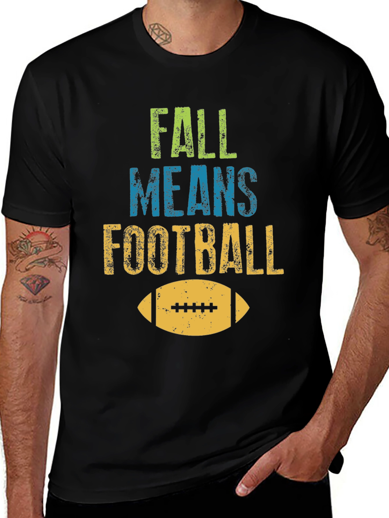 Variant 30 of Fall Means Football T-Shirt - Perfect for Game Day