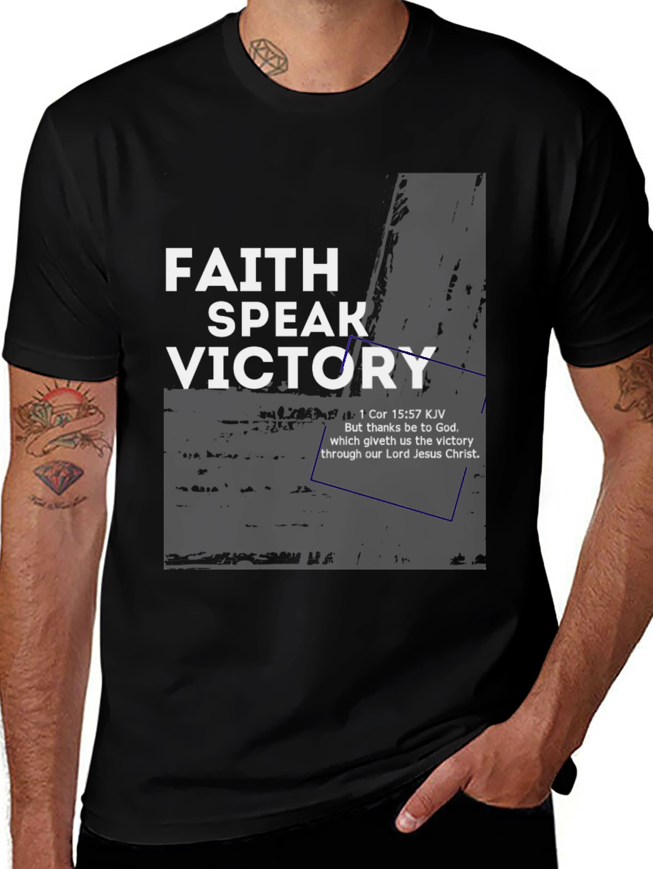 Faith Speak Victory Christian T-Shirt