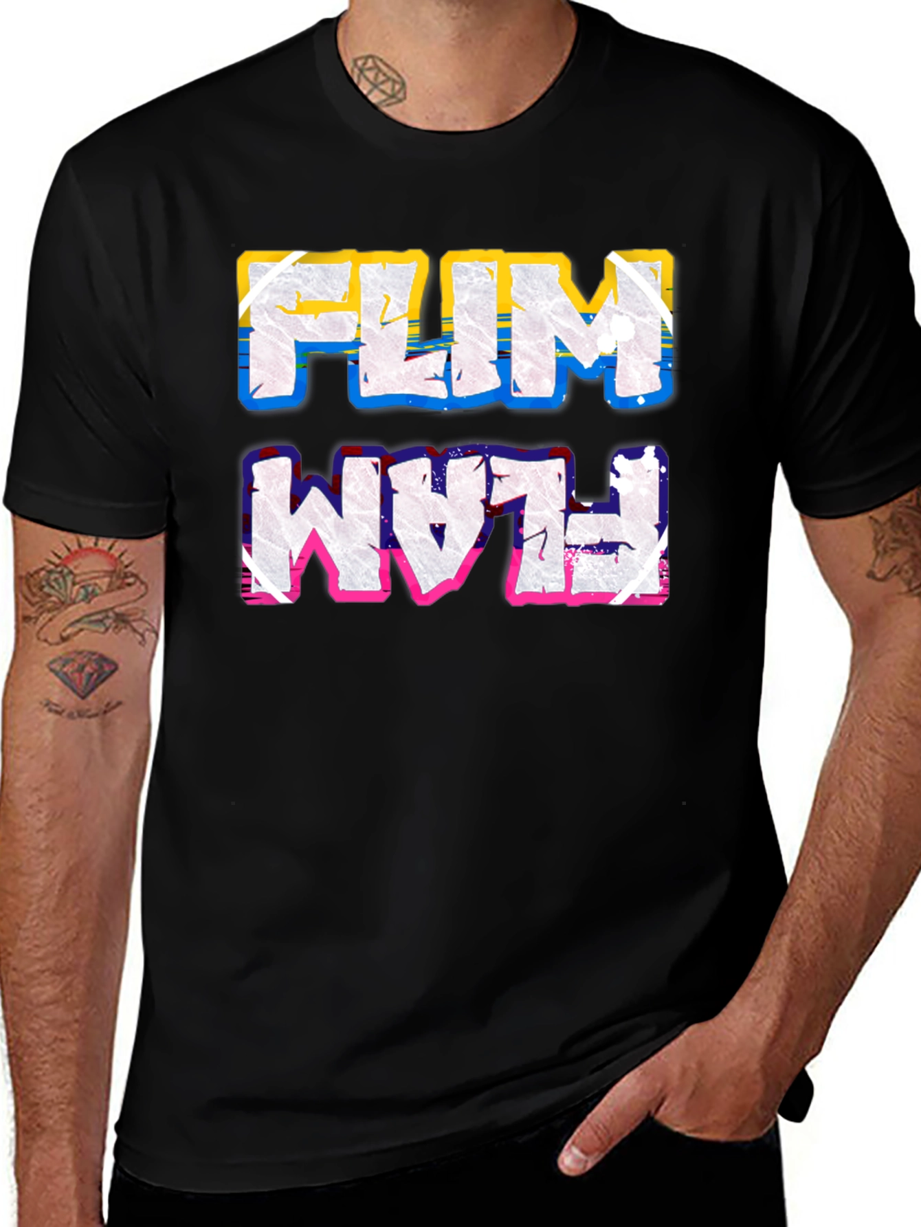 Variant 22 of Flim Flam Graphic T-Shirt - Funky Casual Wear