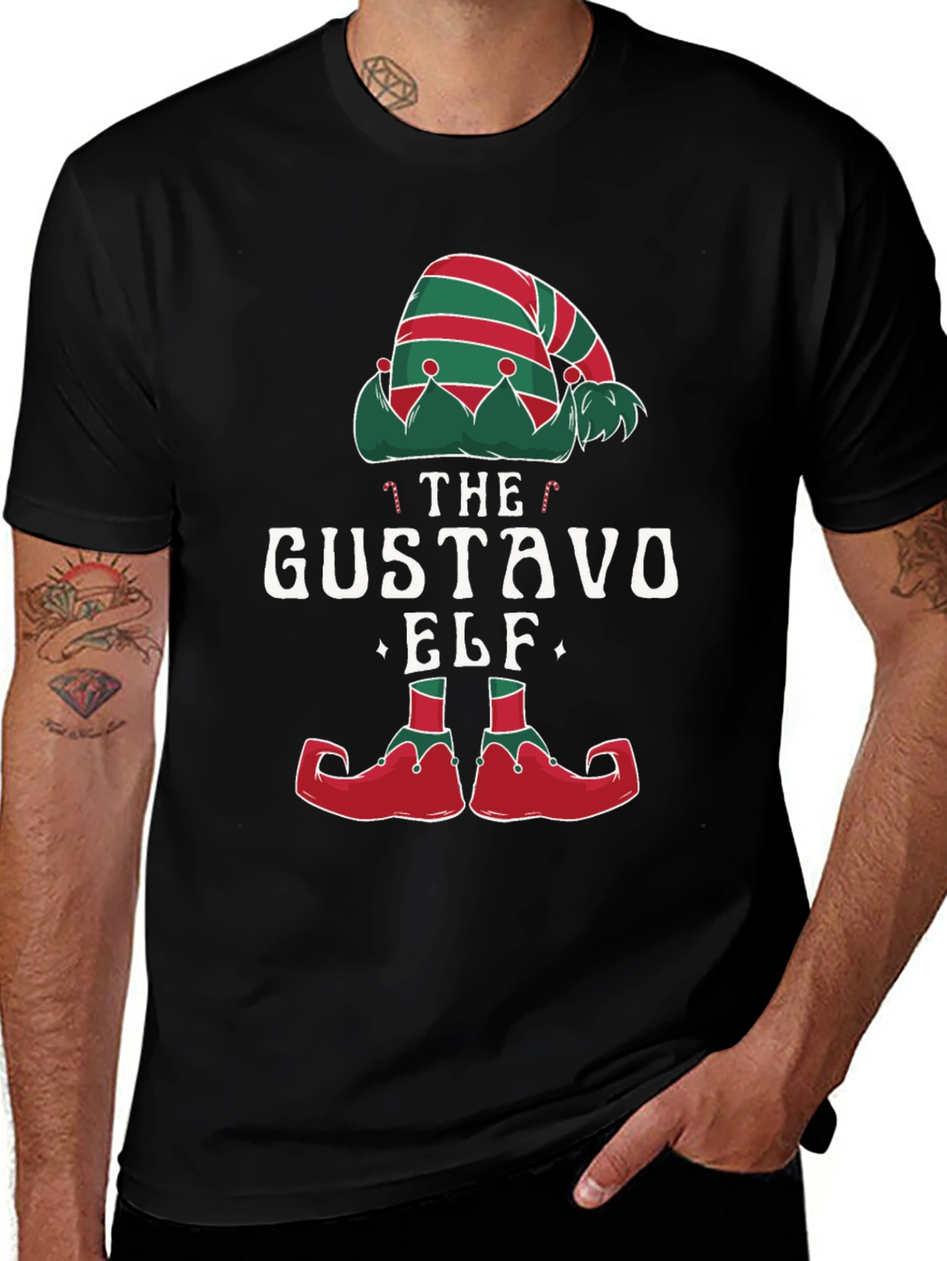 The Gustavo Elf Holiday T-Shirt
