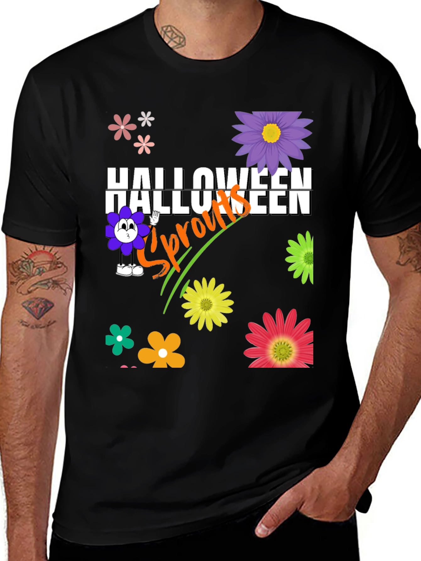Variant 16 of Halloween Sprouts Graphic T-Shirt