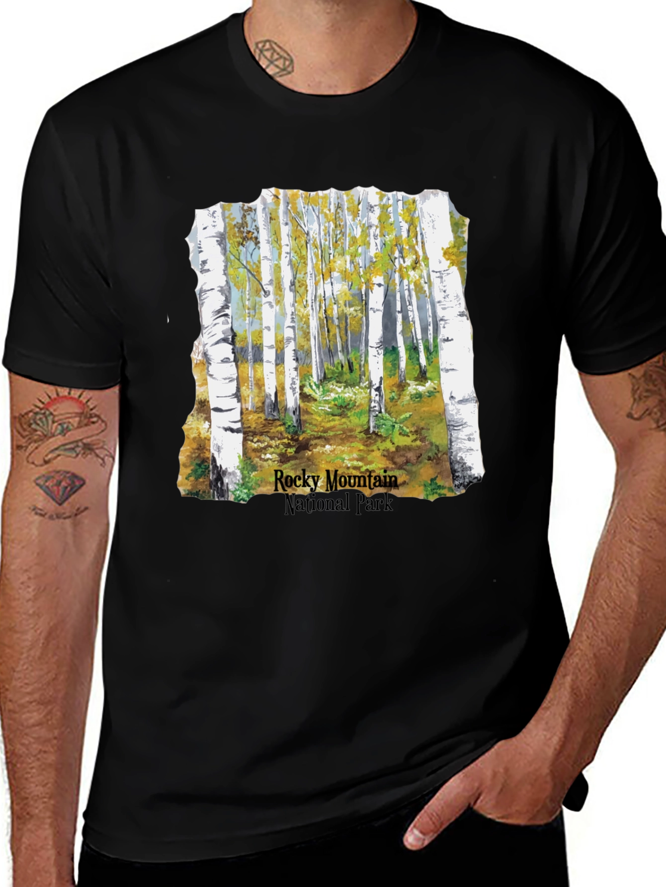 Rocky Mountain National Park T-Shirt - Nature Scene