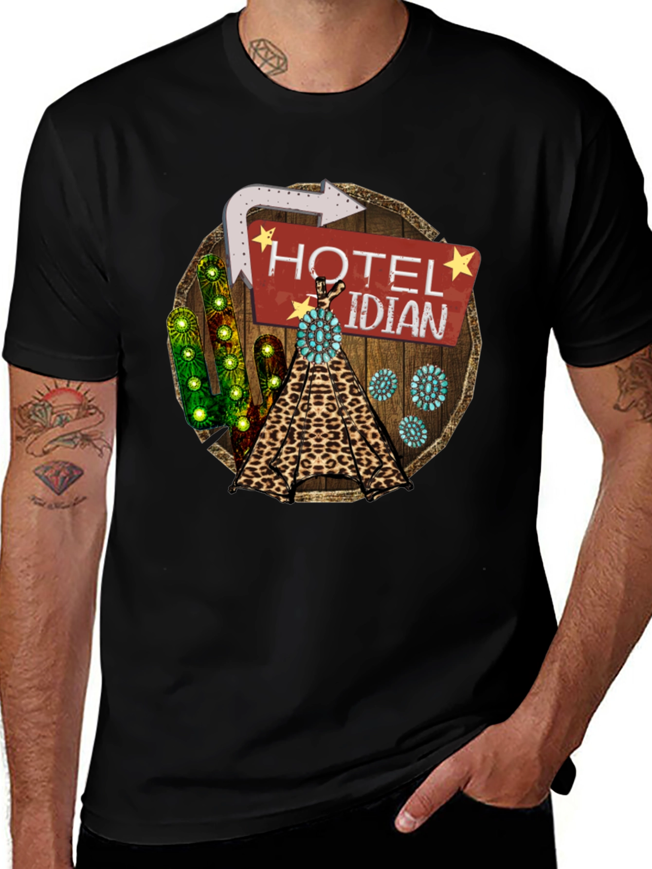 Hotel Indian T-Shirt - Desert Tee