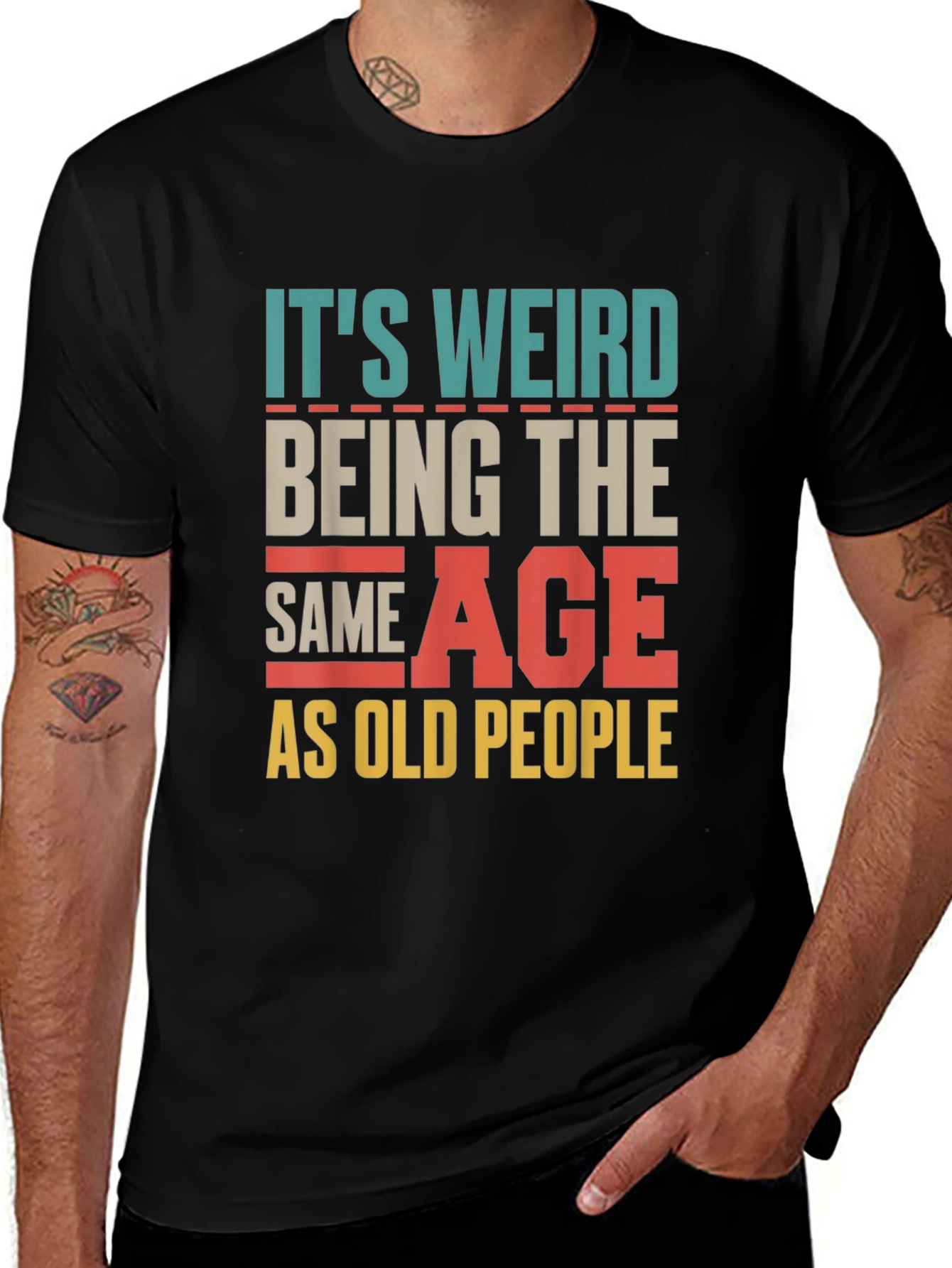 Variant 8 of It's Weird Being the Same Age T-Shirt