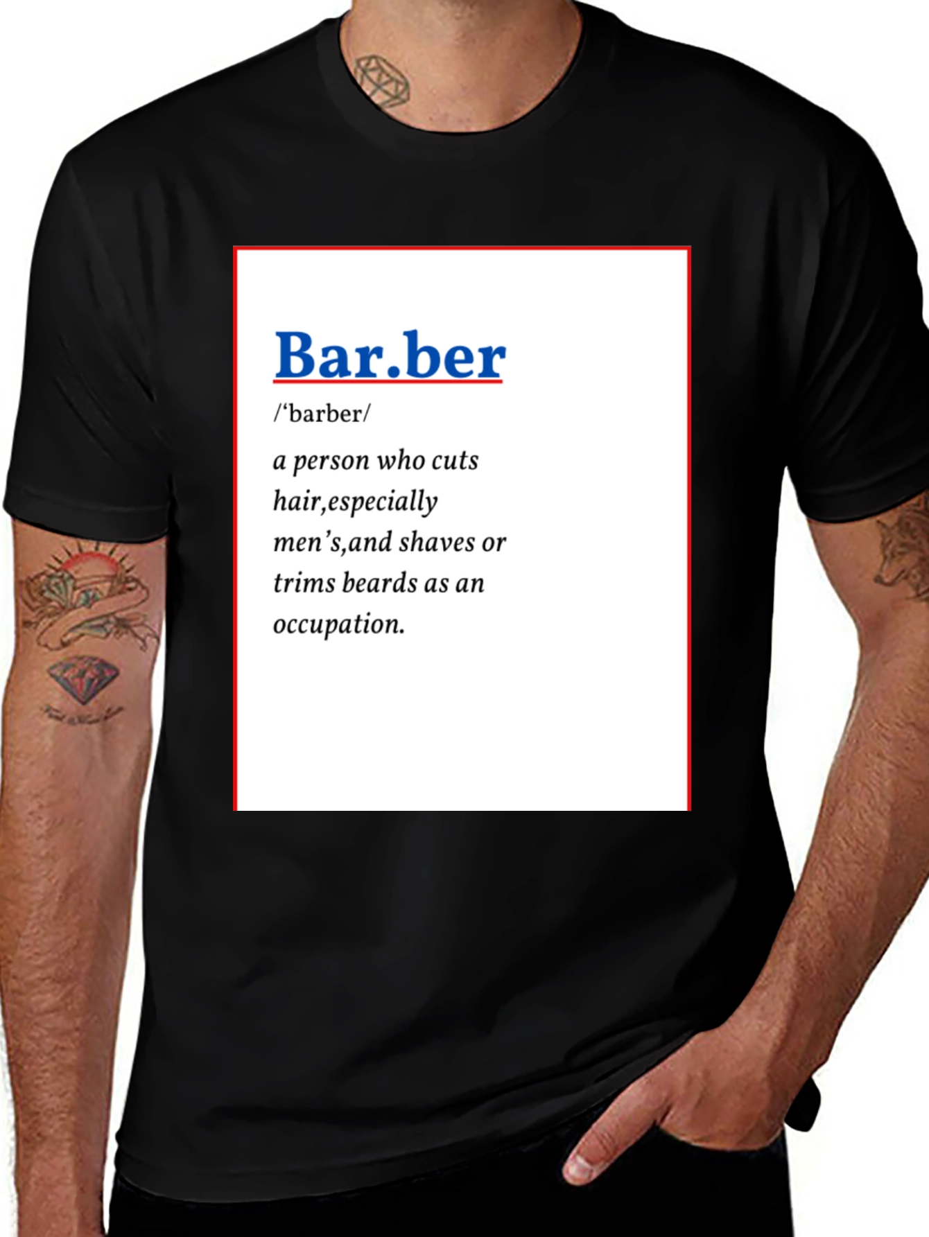 Variant 18 of Barber Definition T-Shirt - Stylish & Comfortable