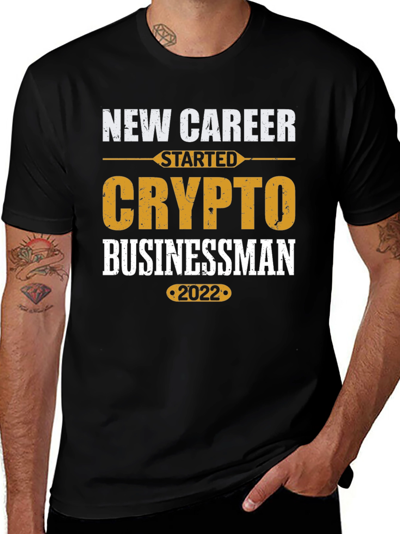 Crypto Businessman 2022 T-Shirt