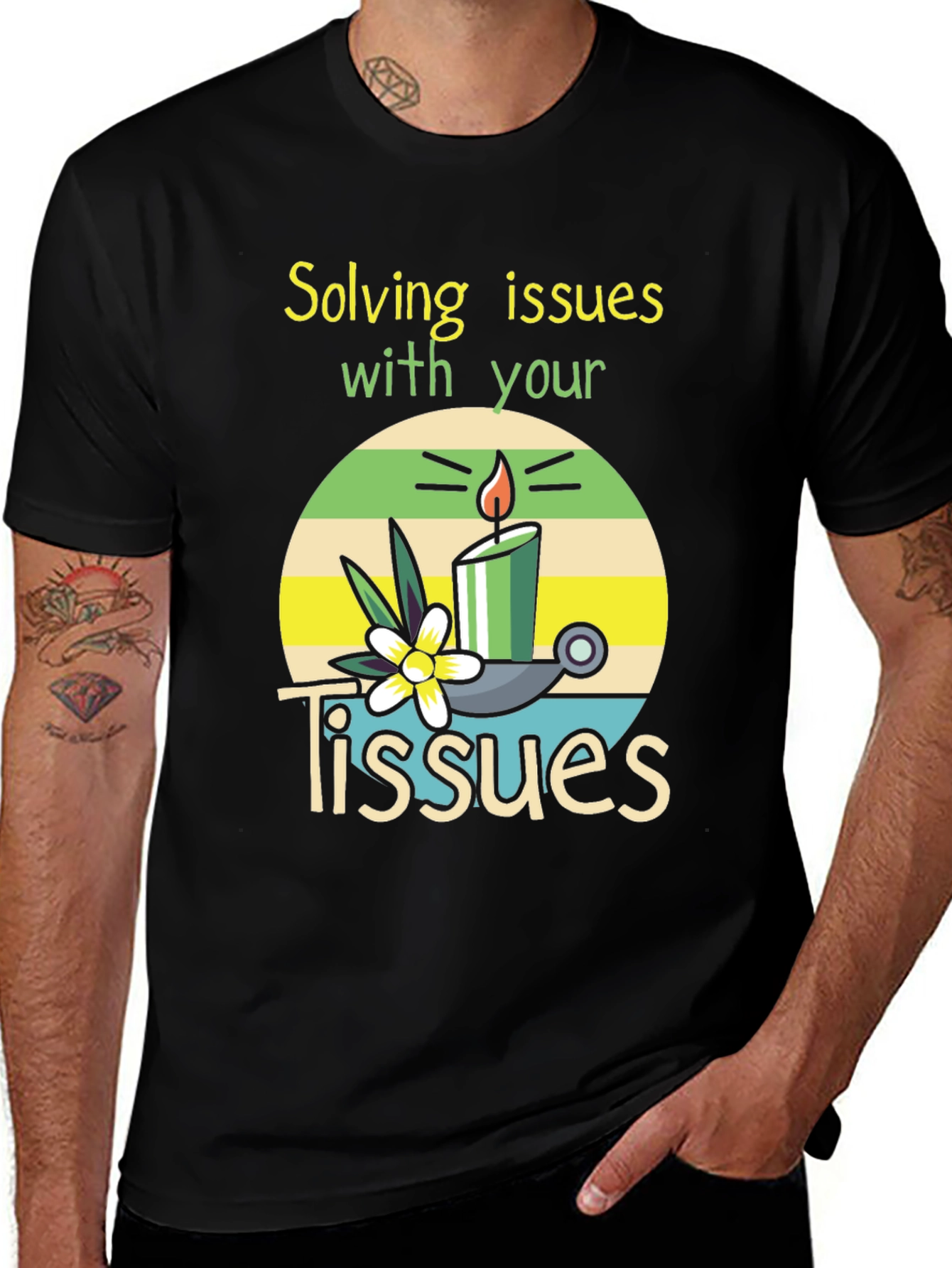 Variant 16 of Solving Issues with Tissues T-Shirt
