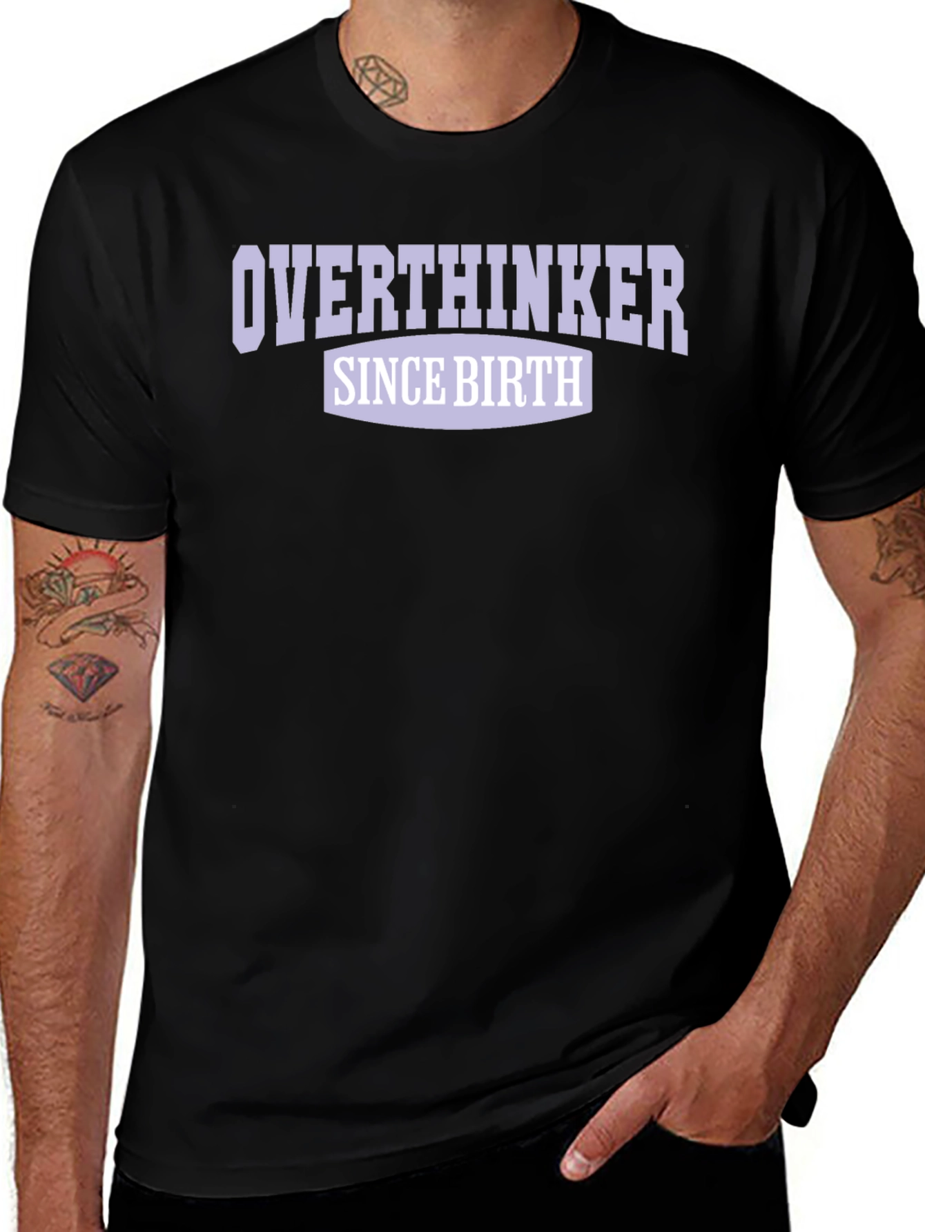 Overthinker Since Birth Graphic T-Shirt