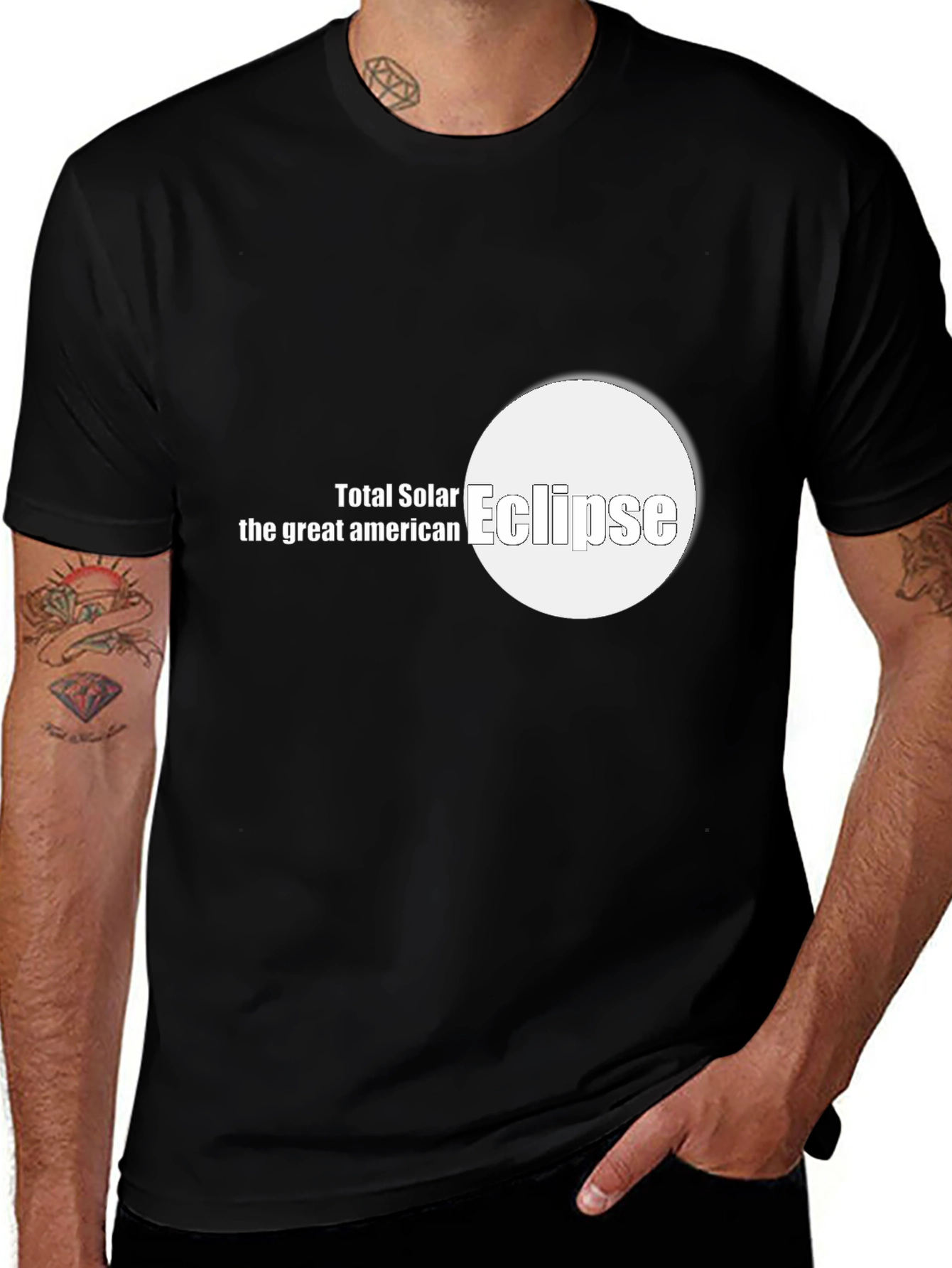 Total Solar Eclipse Black T-Shirt