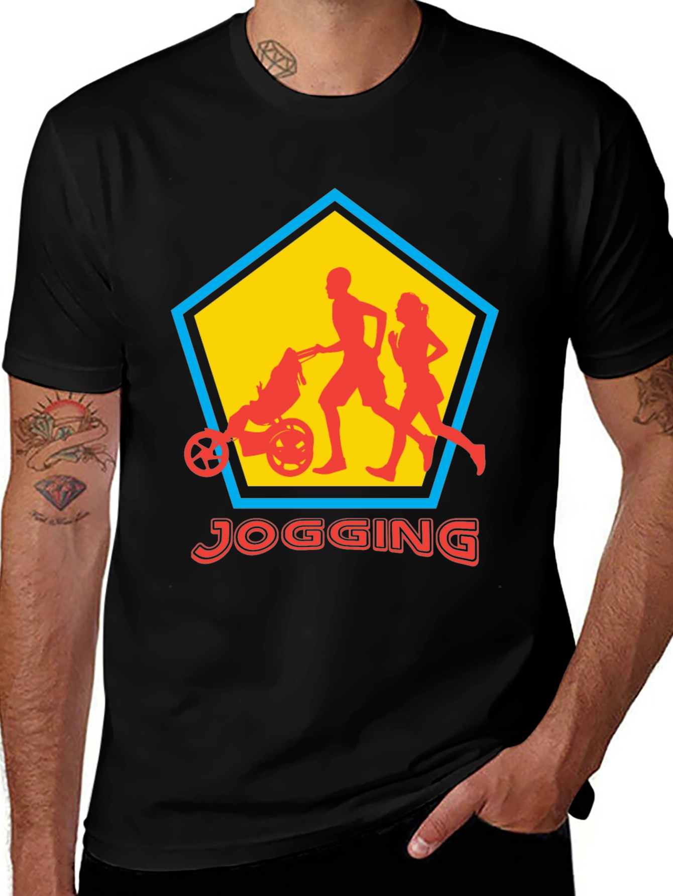 Jogging Family T-Shirt - Run With Style!