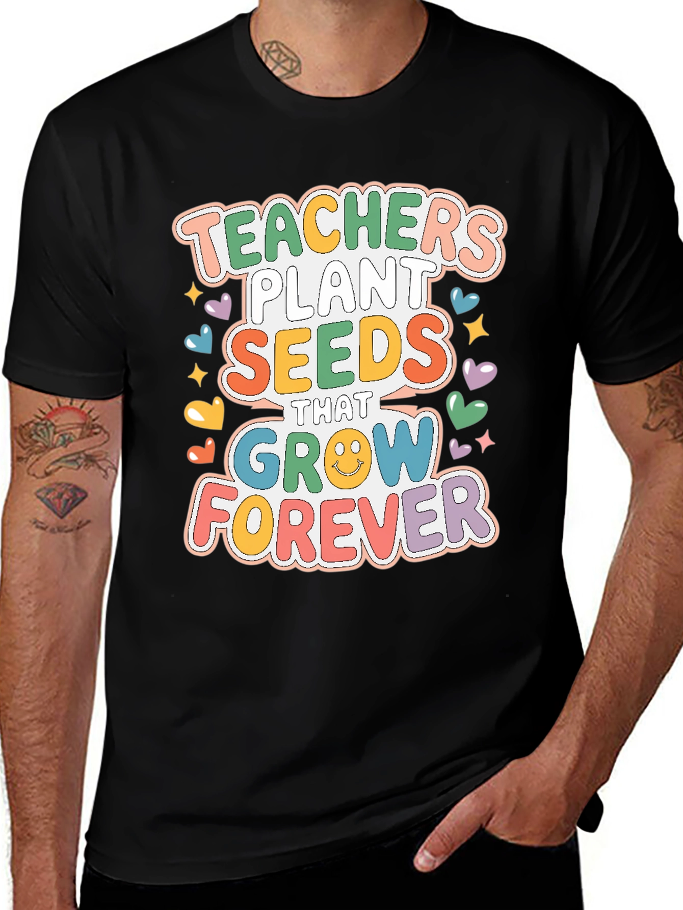 Variant 3 of Teacher Plant Seeds T-Shirt