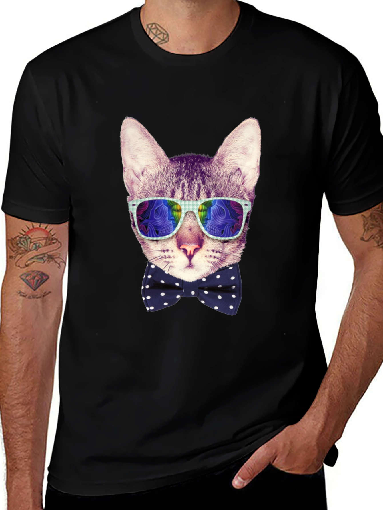 Variant 17 of Cool Cat Graphic Tee