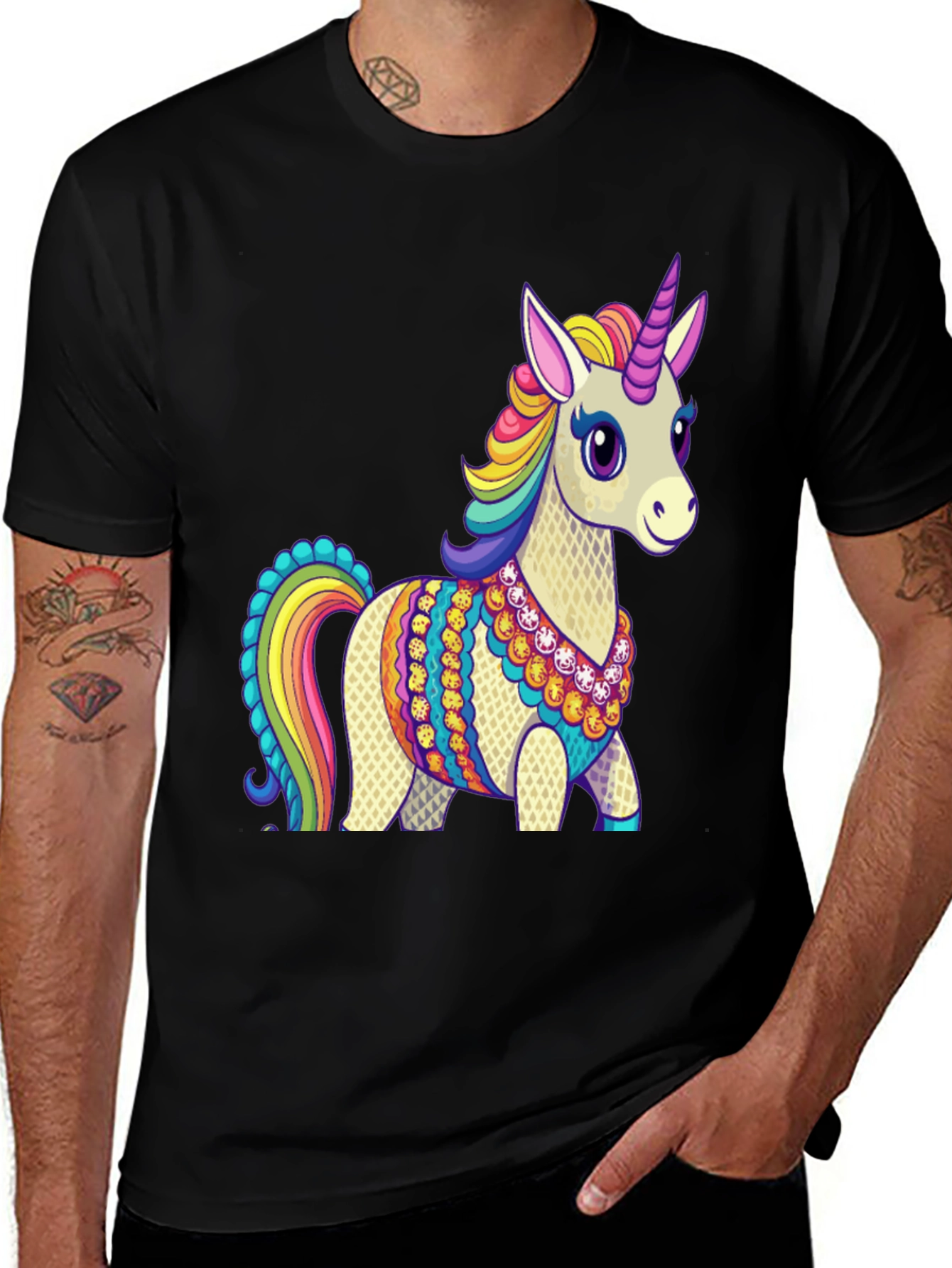 Variant 11 of Unicorn Graphic Tee - Fun & Stylish!