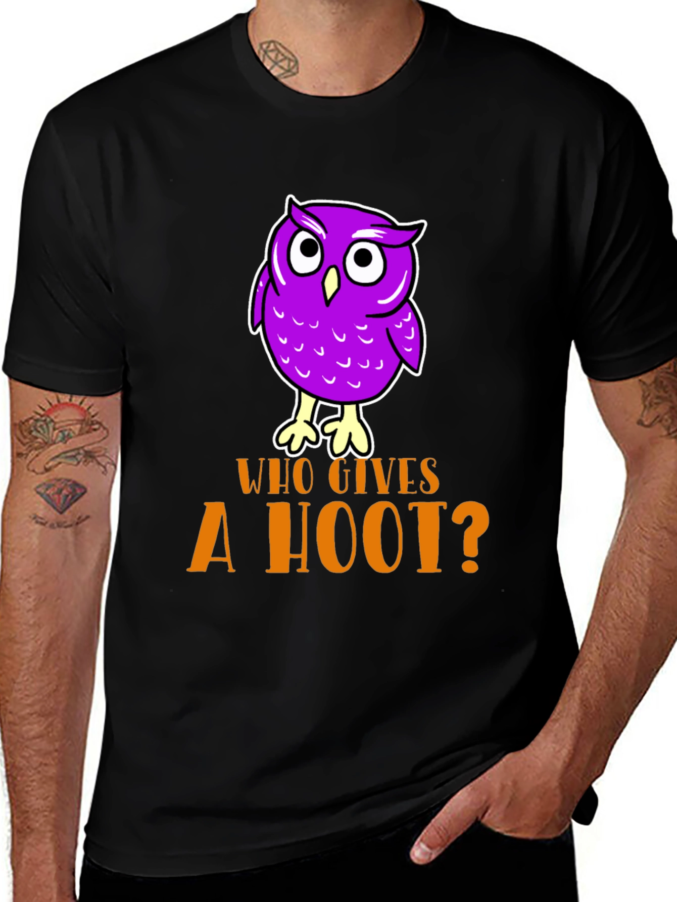 Who Gives a Hoot Owl T-Shirt