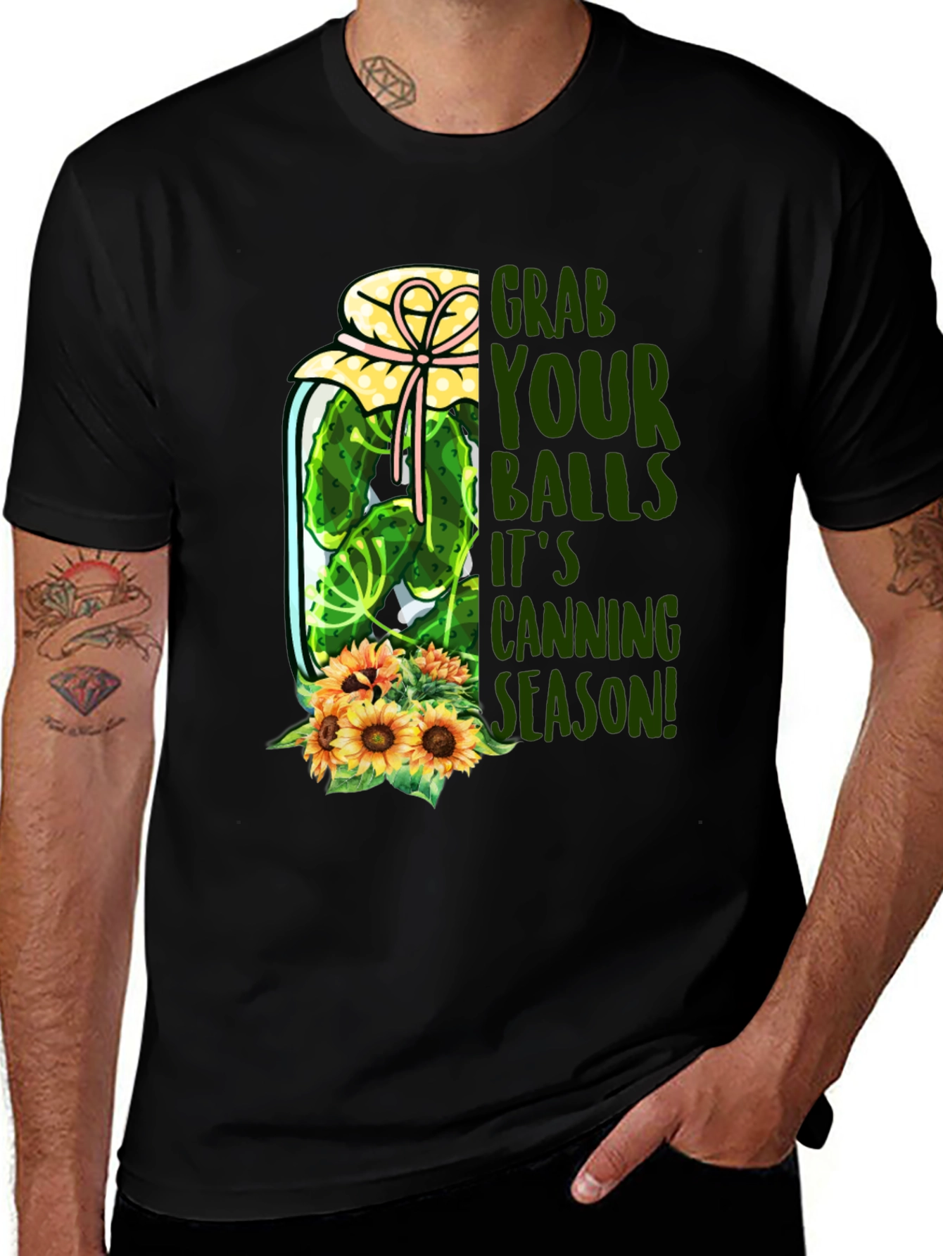 Variant 25 of Grab Your Balls Canning Season Novelty T-Shirt