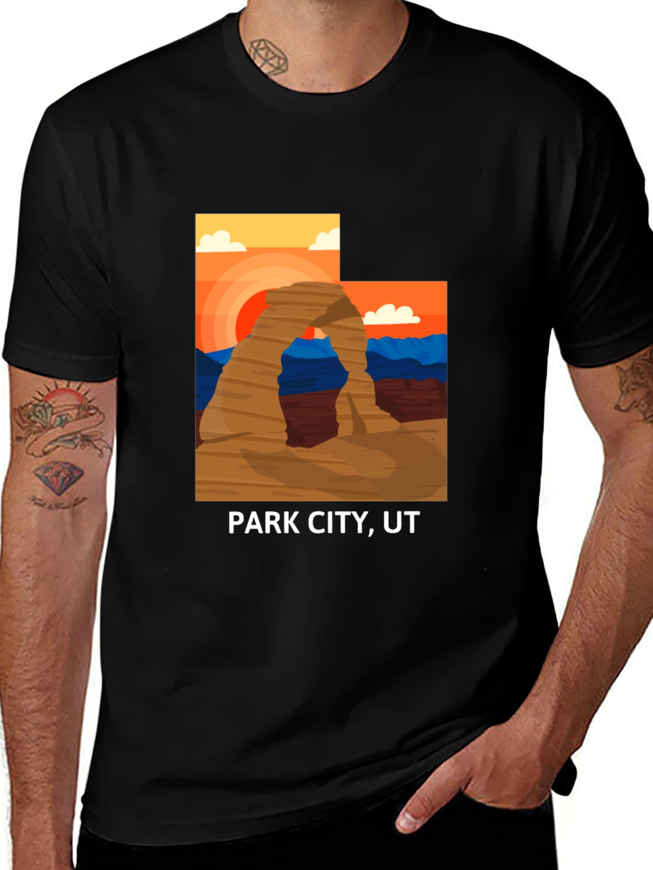 Park City, UT T-Shirt - Scenic Graphic Tee