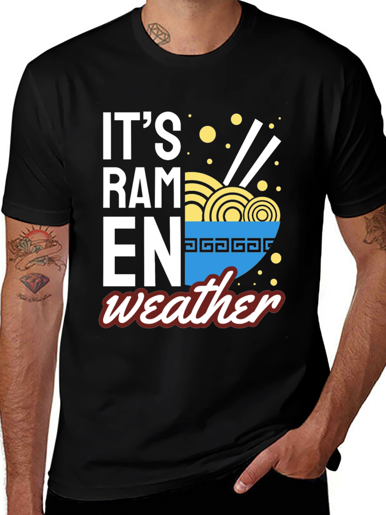 Variant 15 of It's Ramen Weather Graphic Tee
