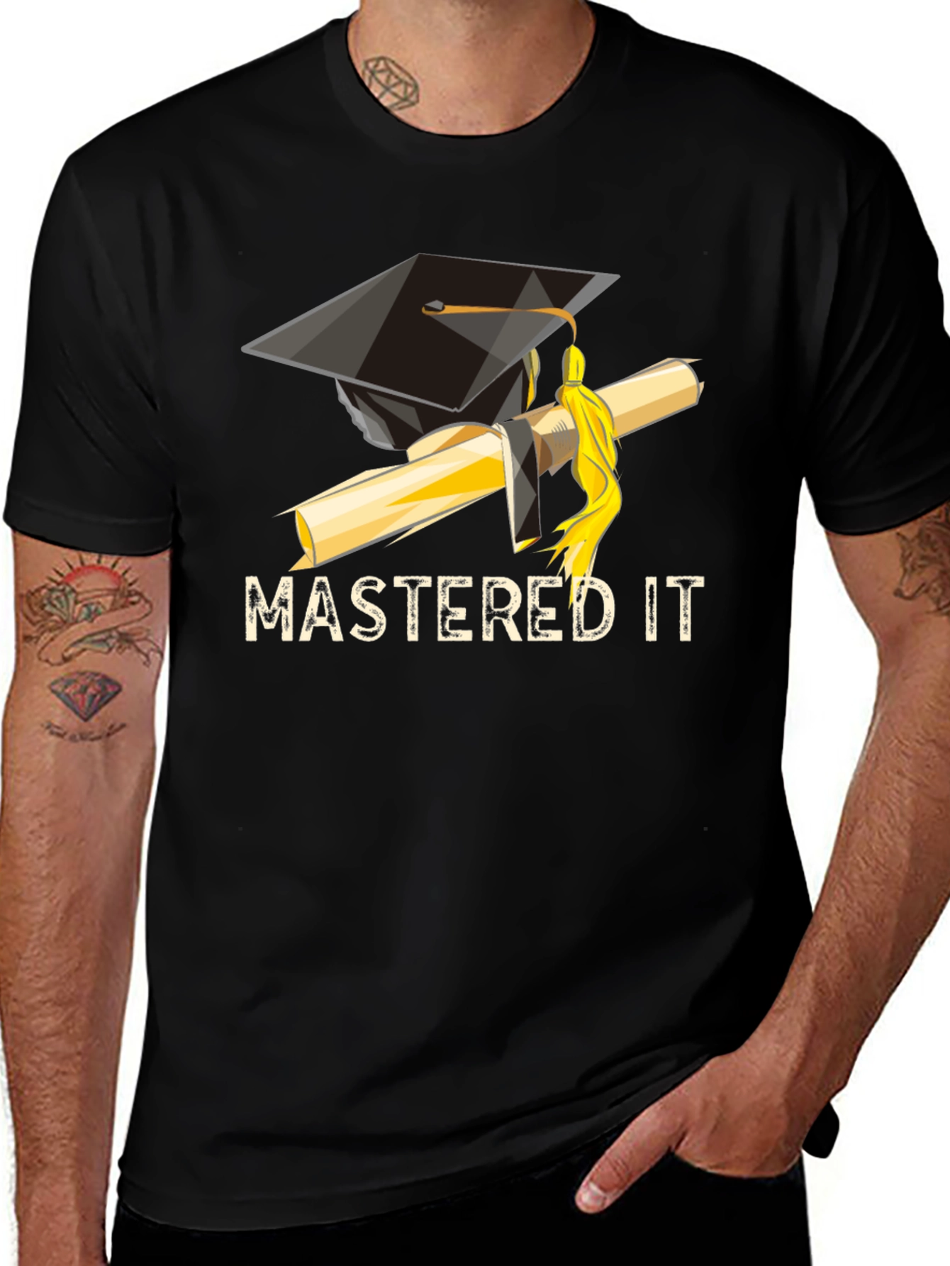 Mastered It Graduation T-Shirt - Celebrate Success!