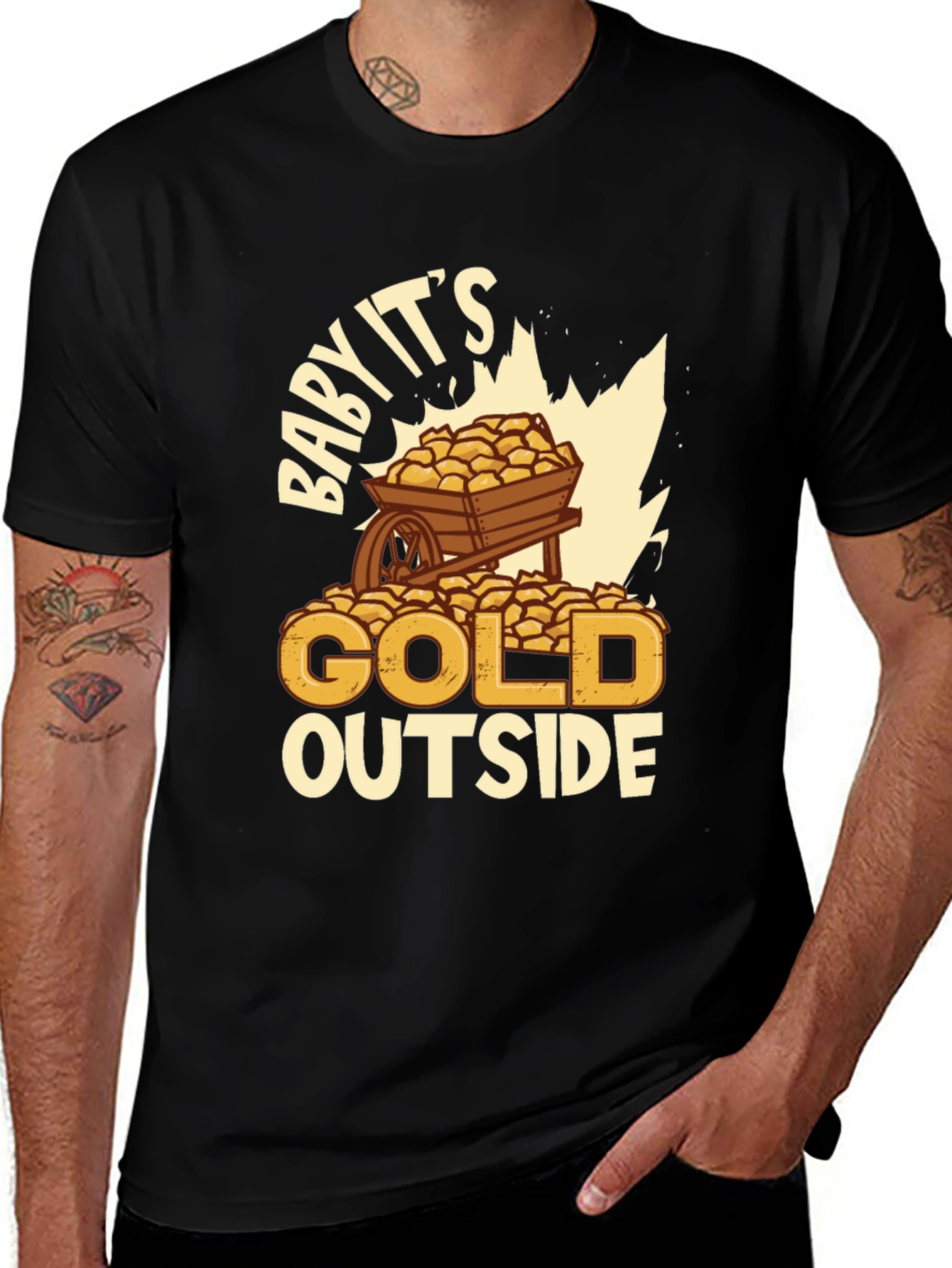 Variant 6 of Baby It's Gold Outside T-Shirt