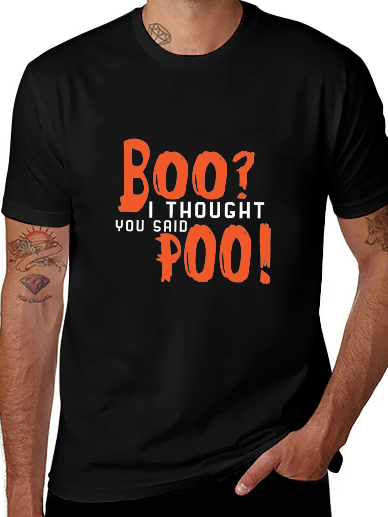 Variant 7 of Boo? I Thought You Said Poo T-Shirt