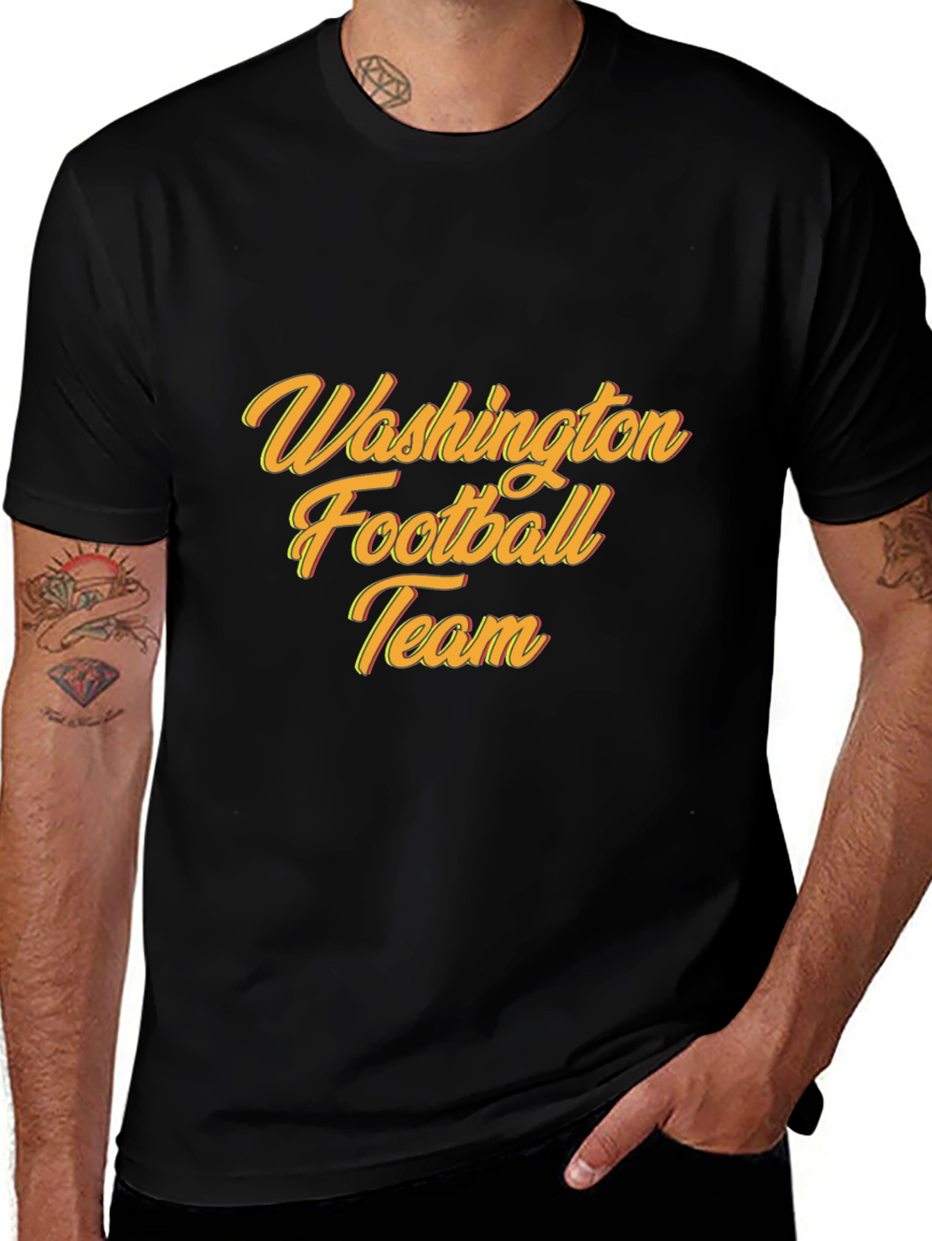 Washington Football Team Black T-Shirt
