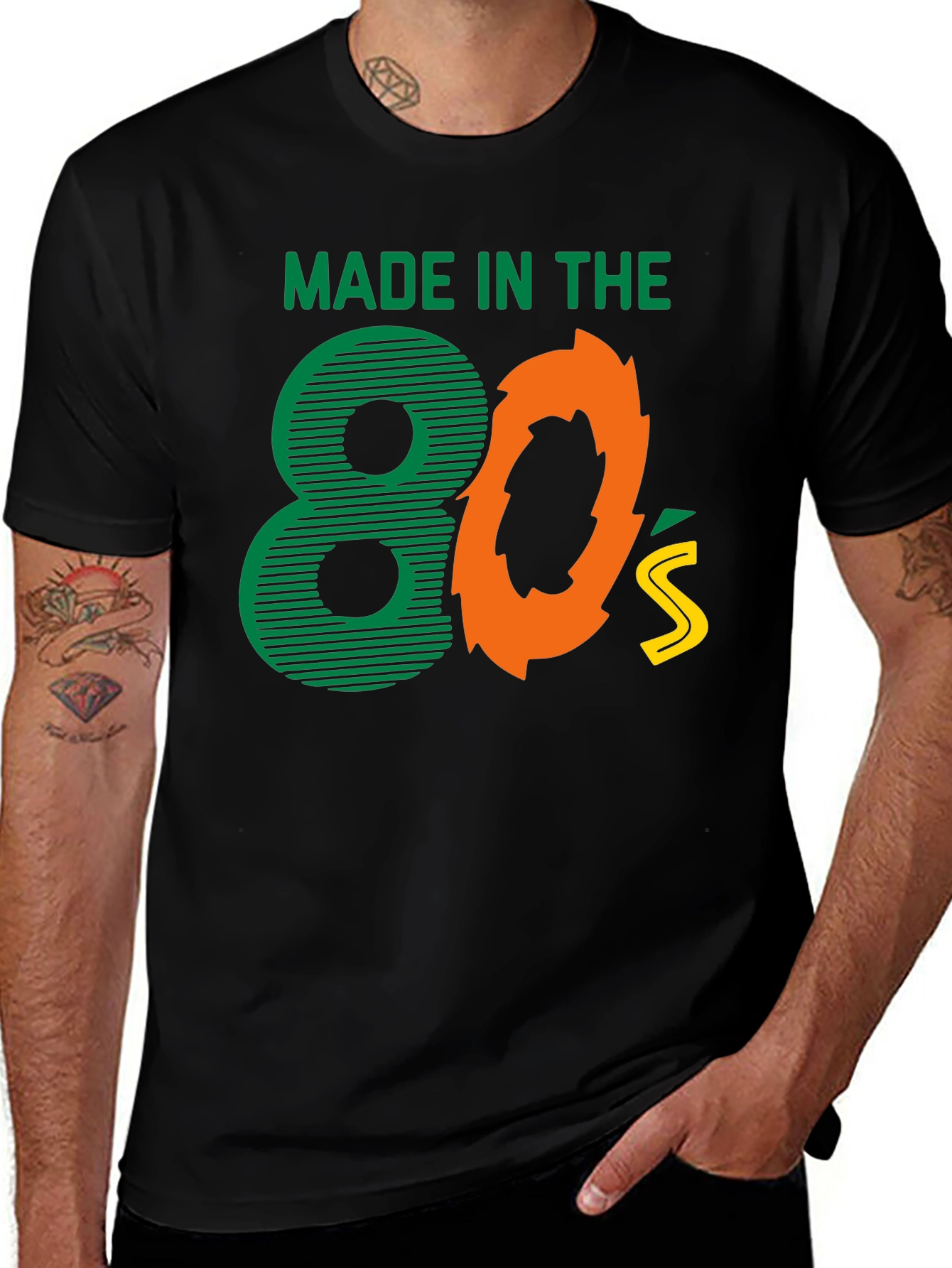 Variant 18 of Made in the 80s Graphic T-Shirt - Retro Style
