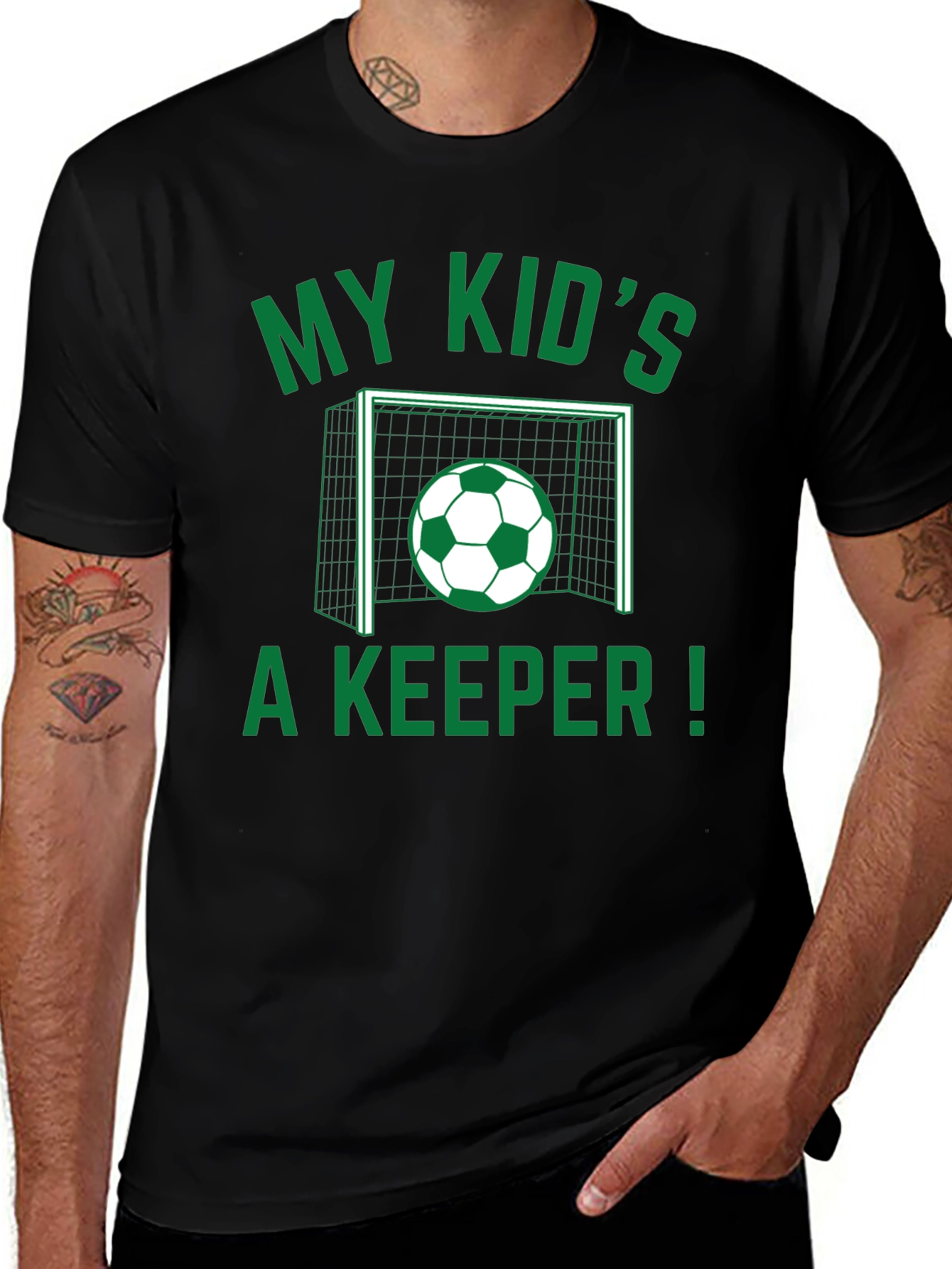 Variant 7 of My Kid's a Keeper Soccer T-Shirt