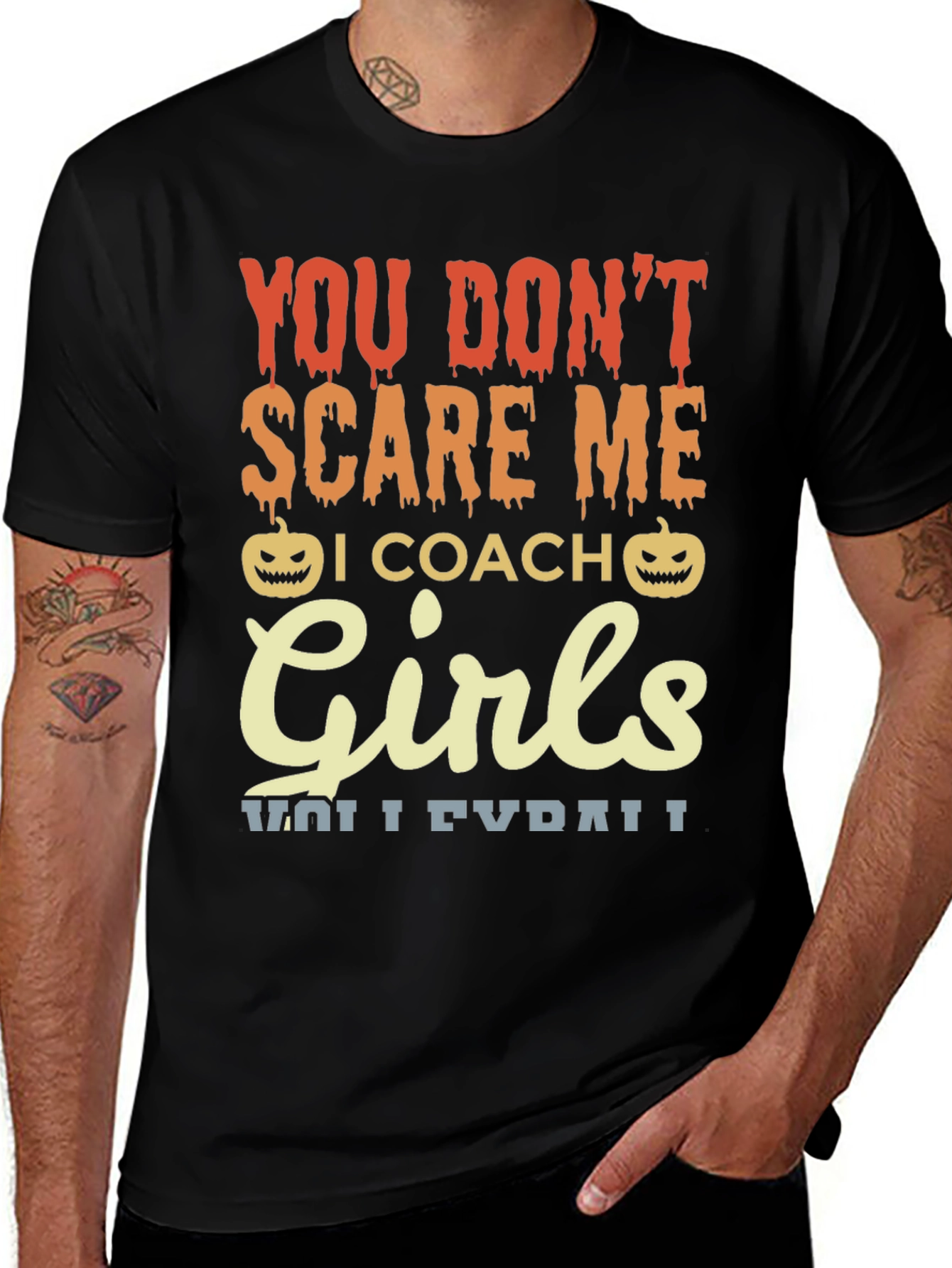 Halloween Coach Girls T-Shirt