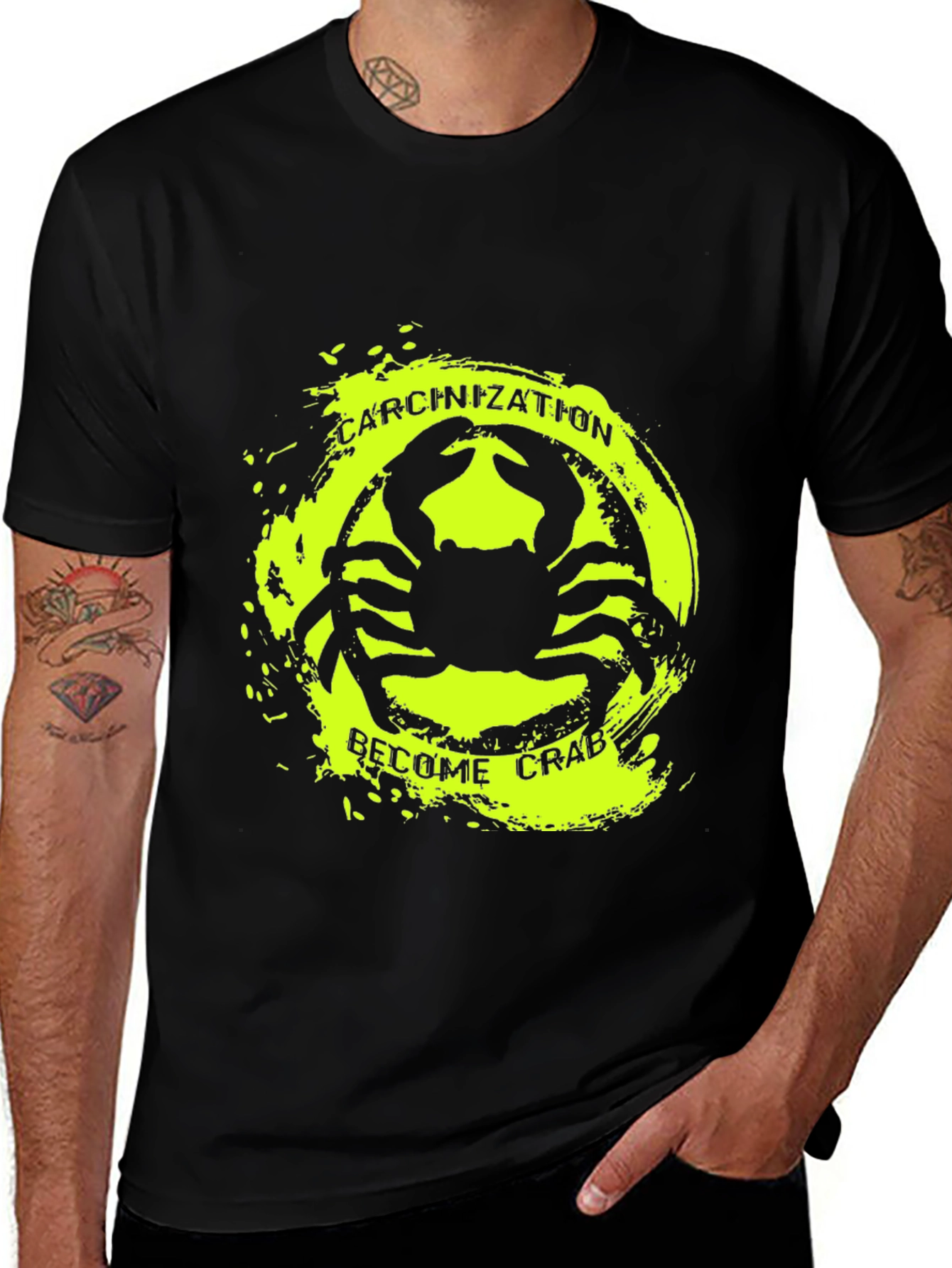 Variant 7 of Carcinization Become Crab T-Shirt