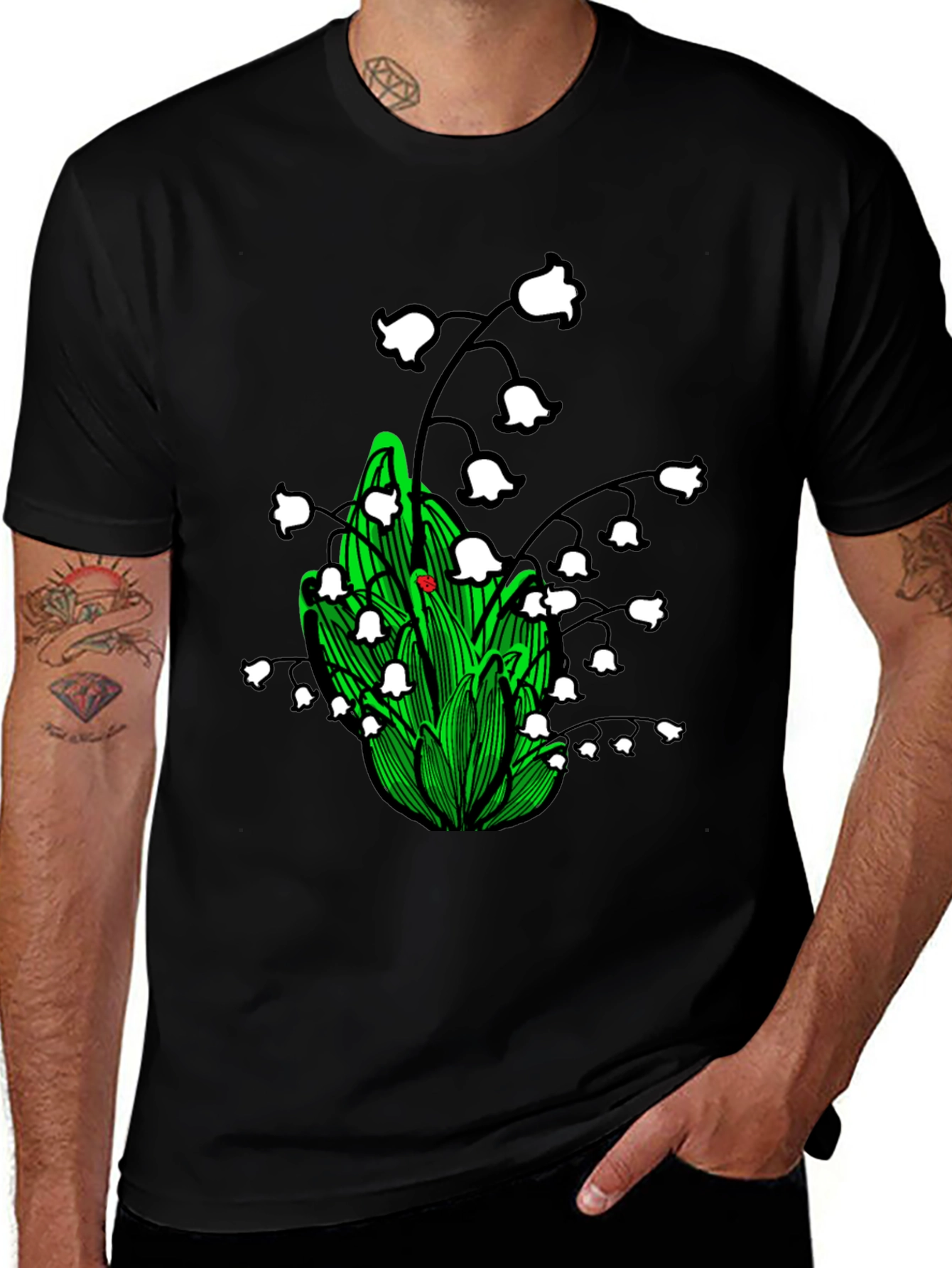 Lily of the Valley Graphic T-Shirt