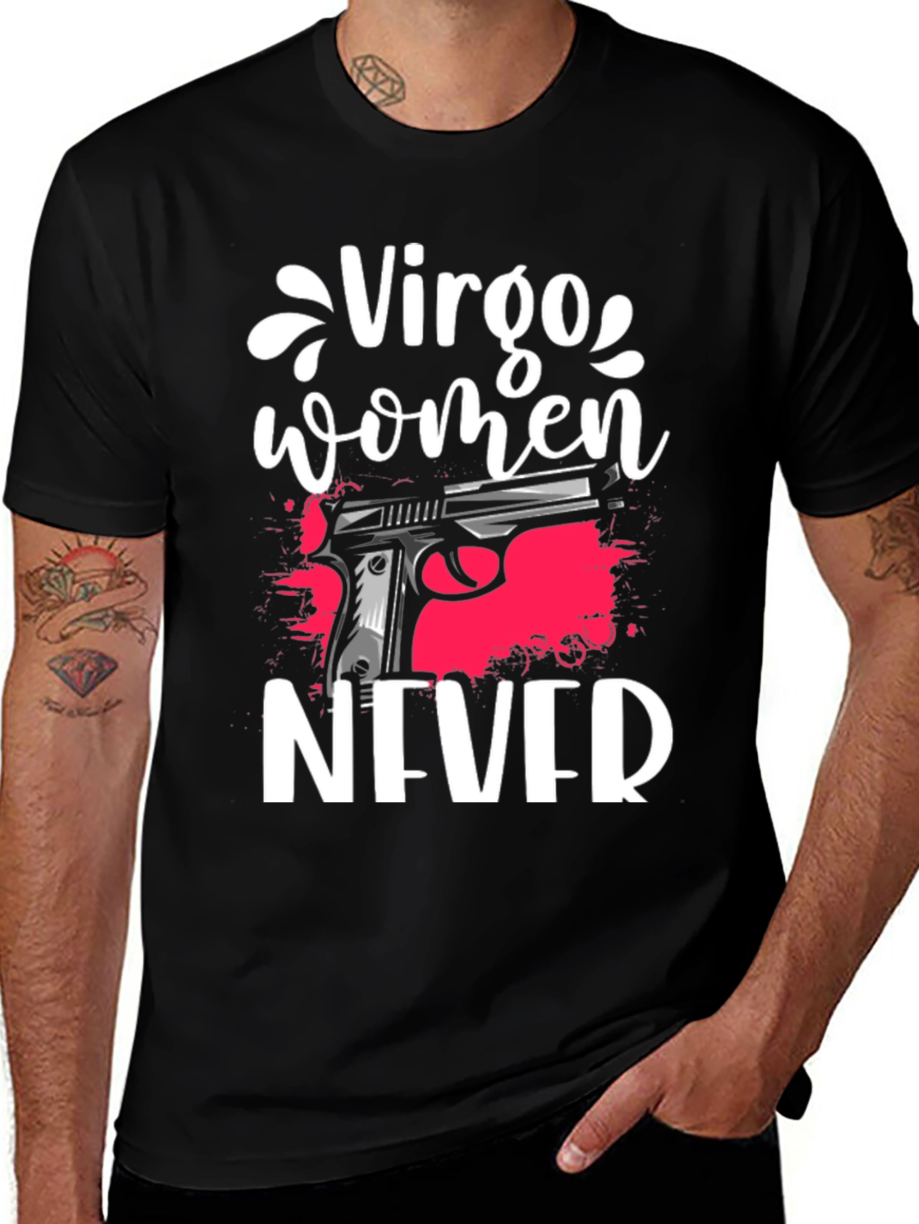 Virgo Women Never T-Shirt