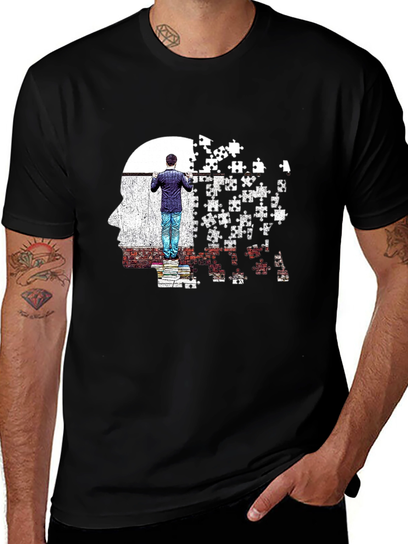 Introspective Mindset Graphic T-Shirt