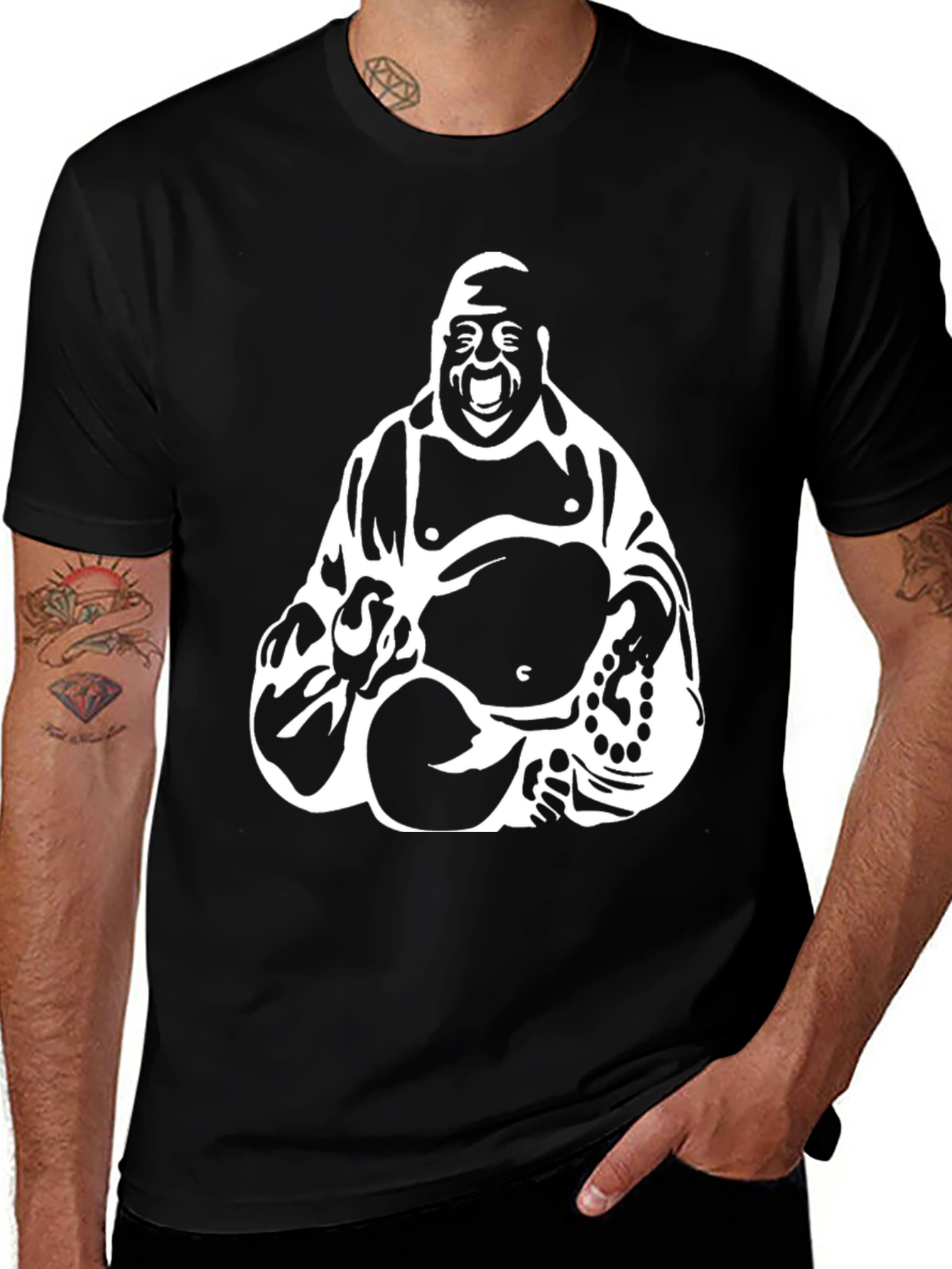 Buddha Graphic T-Shirt - Unisex Black Tee