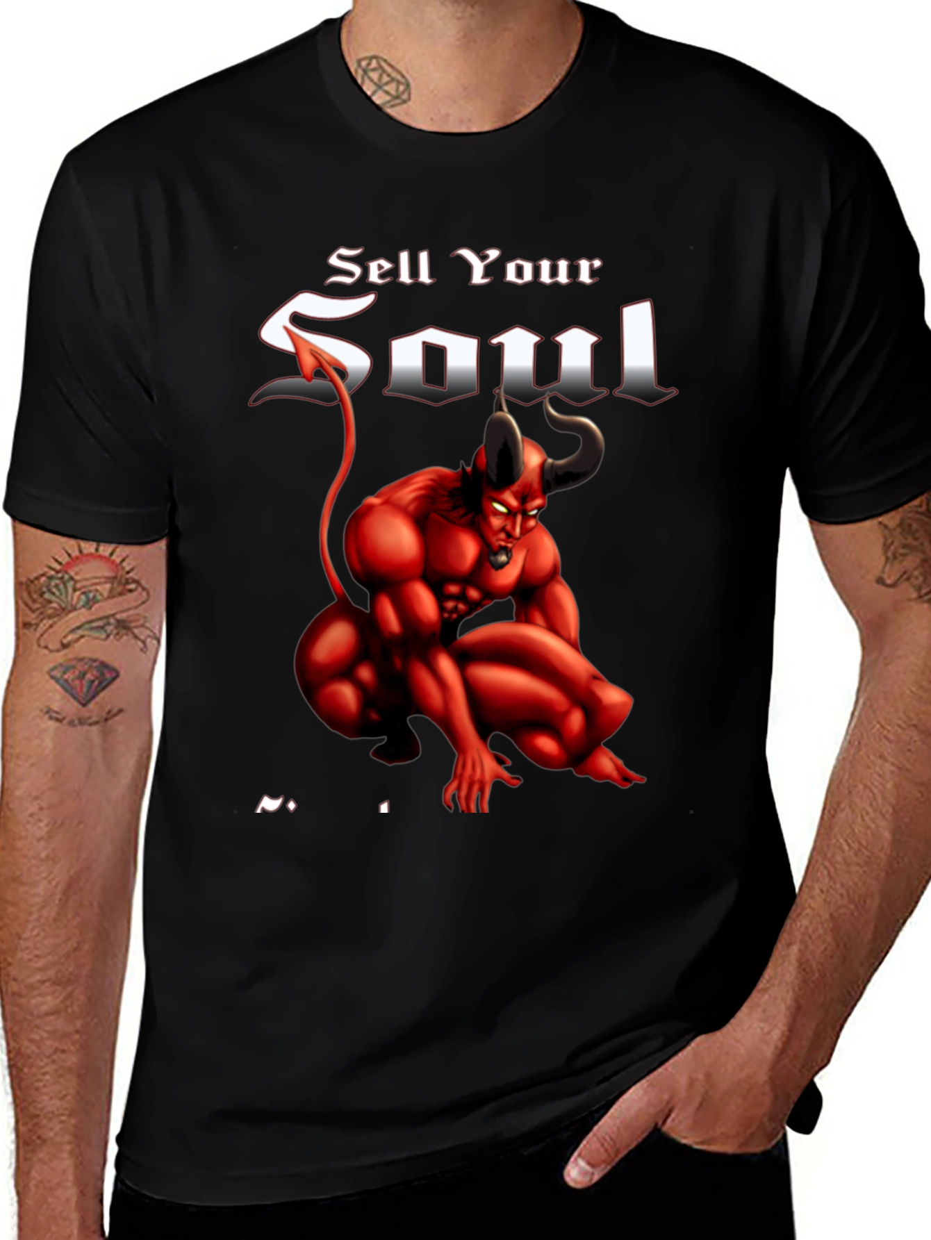 Variant 12 of Sell Your Soul Graphic T-Shirt