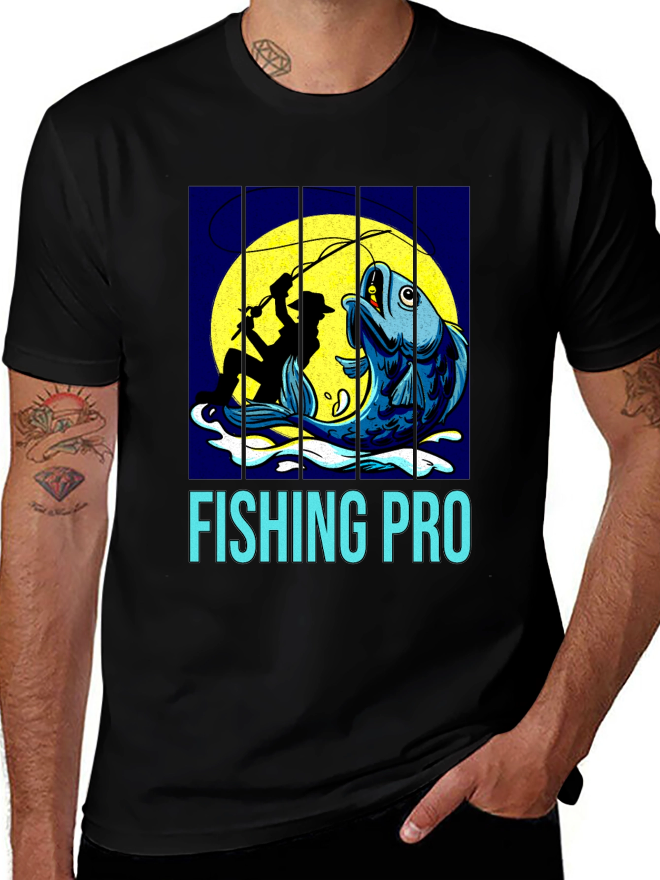 Variant 21 of Fishing Pro T-Shirt