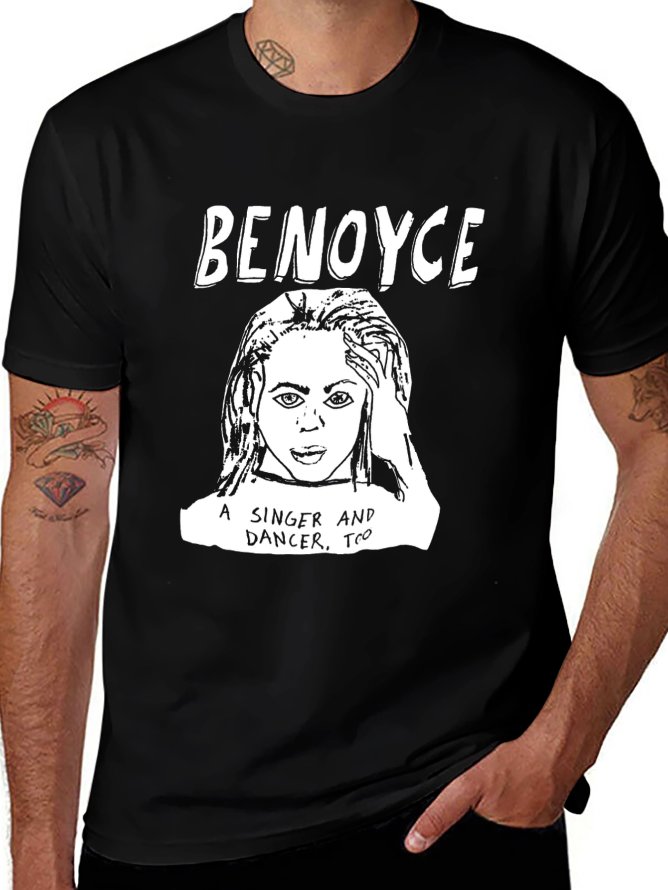 Variant 9 of Benoyce Singer Dancer T-Shirt Funny Tee