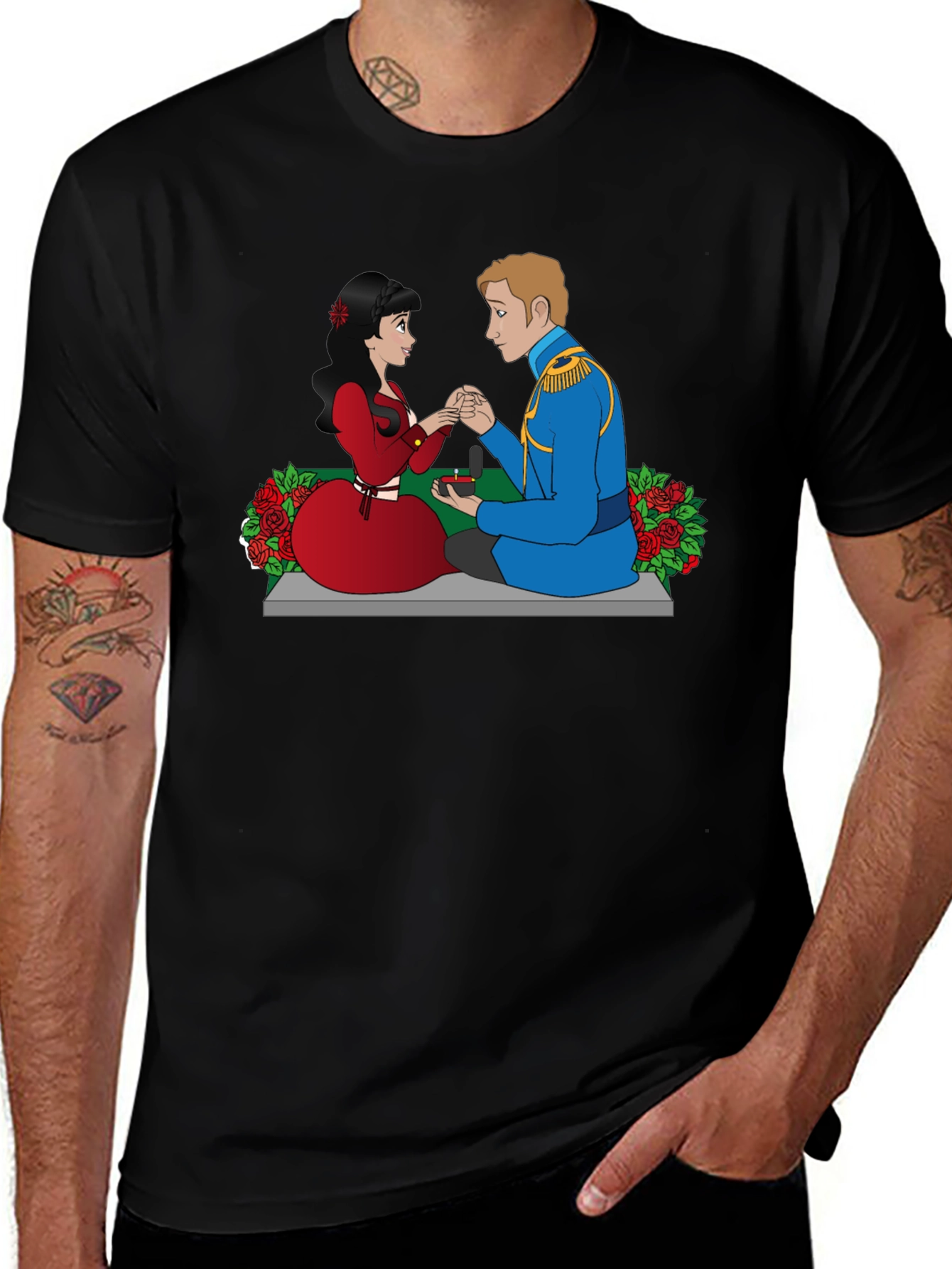 Romantic Proposal T-Shirt