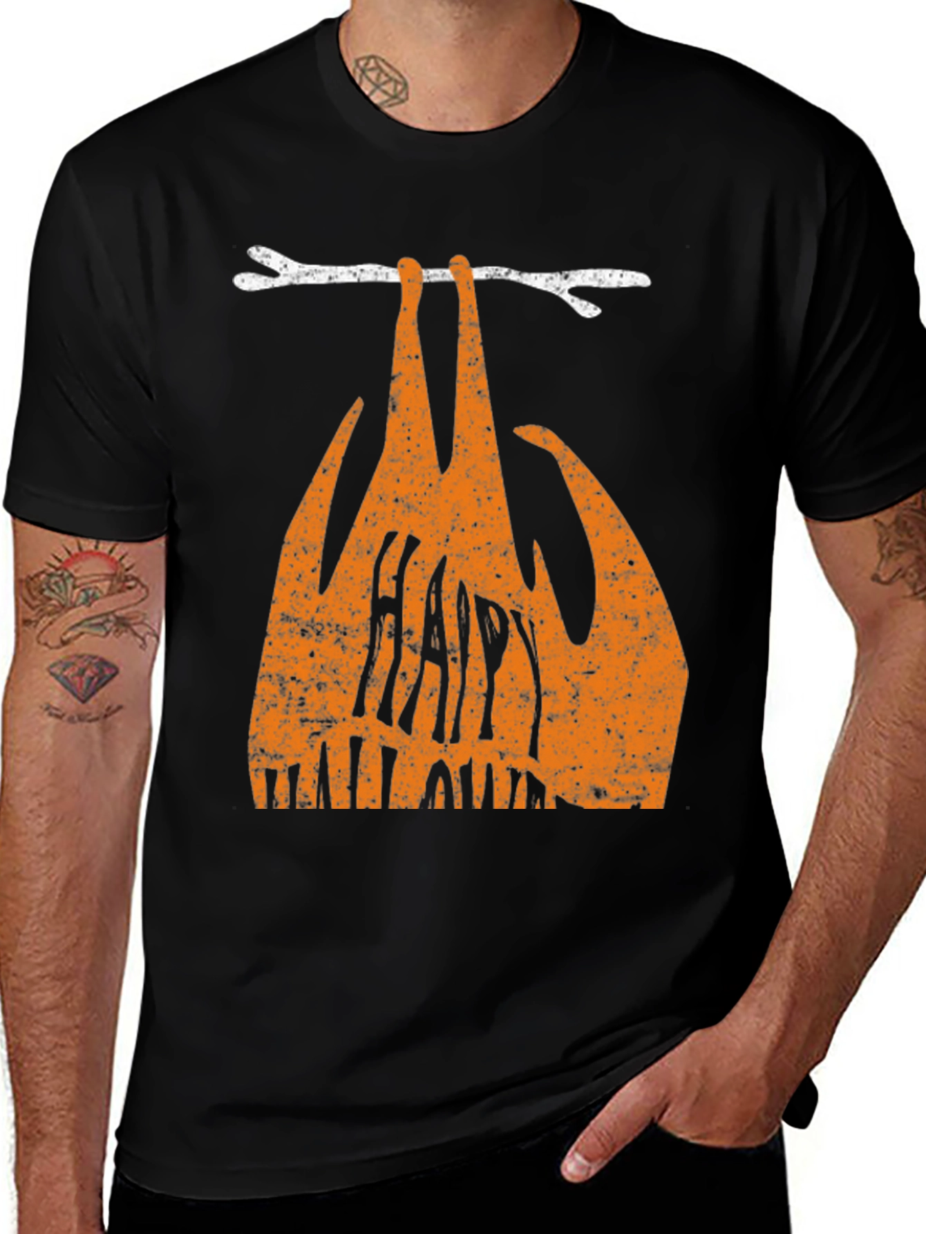 Variant 23 of Happy Halloween Sloth Graphic T-Shirt