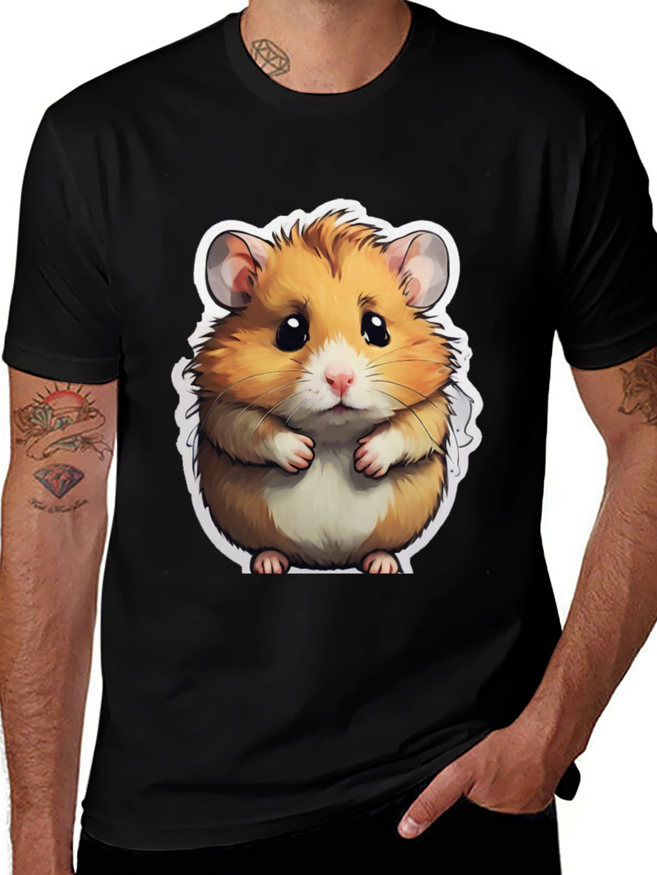 Variant 4 of Hamster T-Shirt - Cute Rodent Graphic Tee