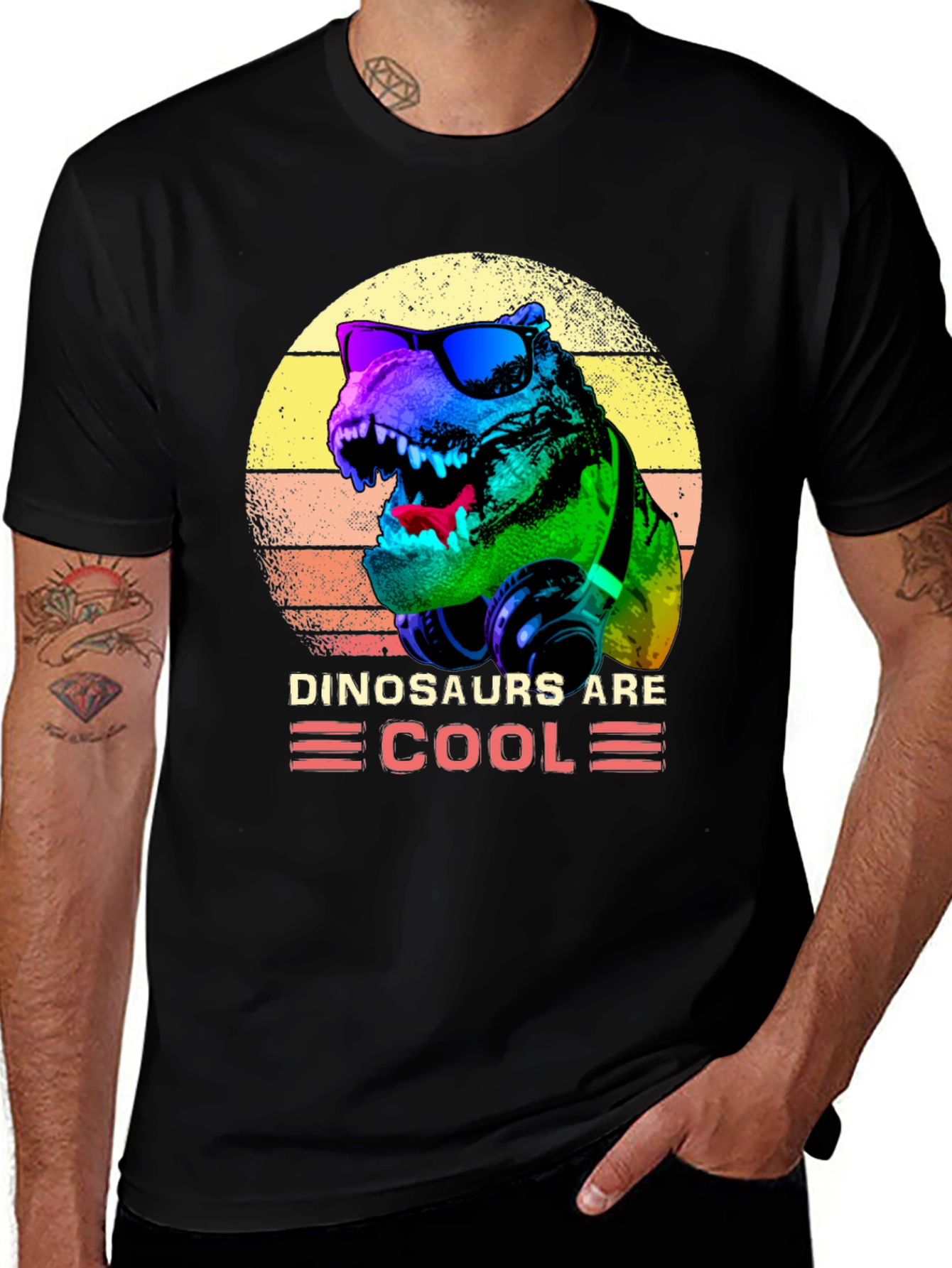 Variant 28 of Dinosaur Cool T-Shirt