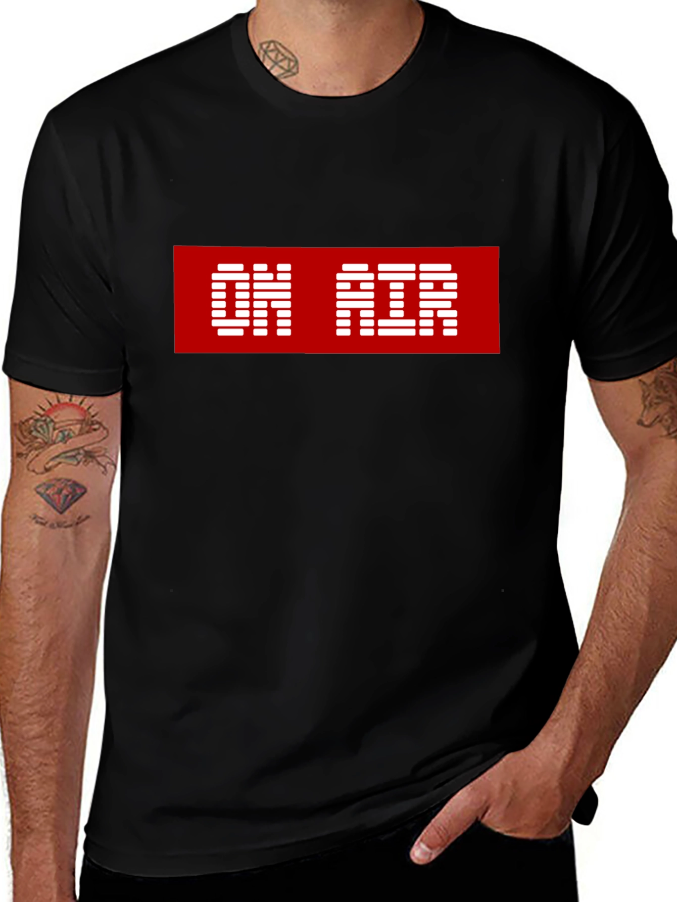 Variant 24 of On Air Graphic Print Crew Neck T-Shirt
