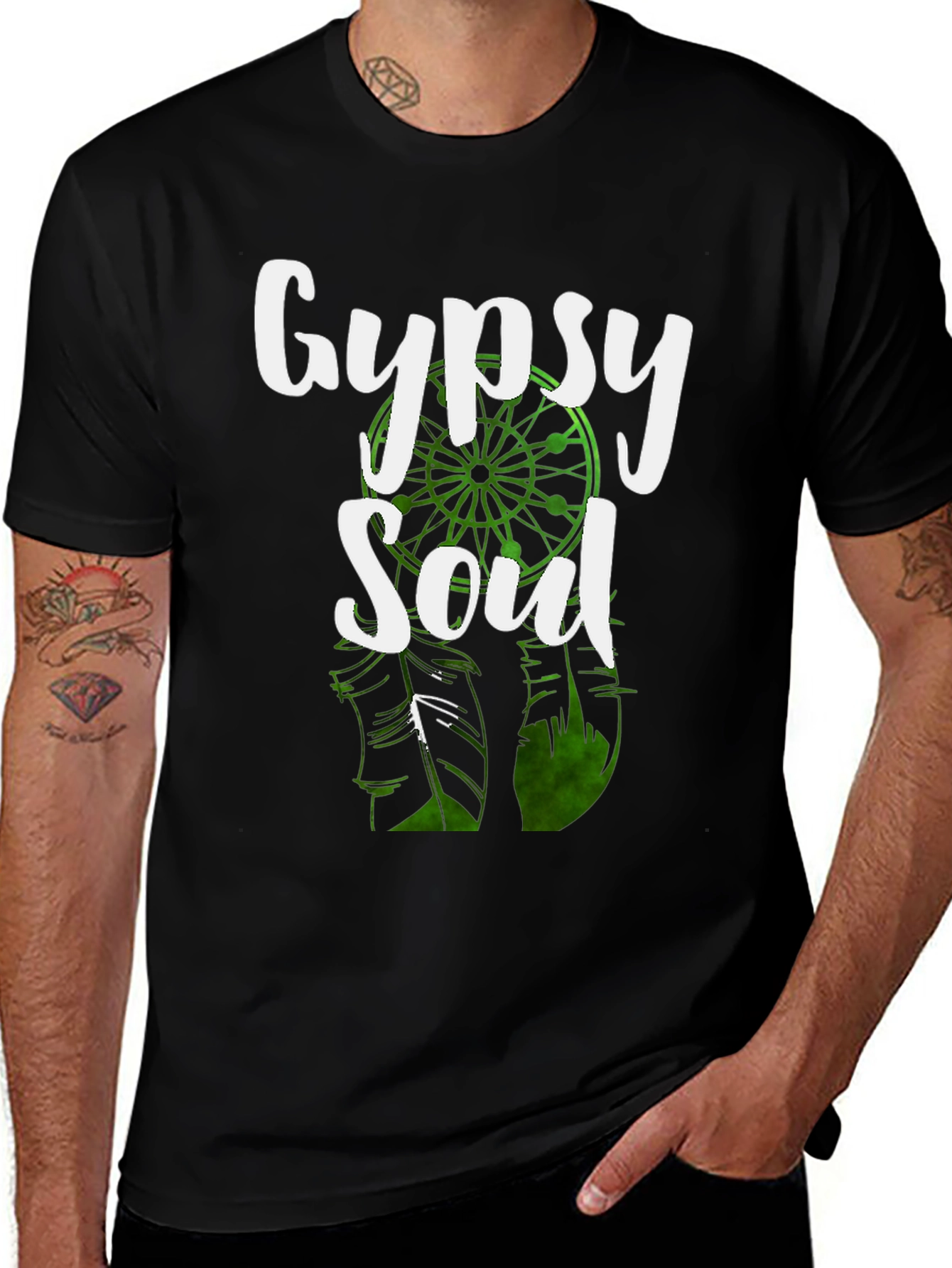 Gypsy Soul Dreamcatcher T-Shirt - Black