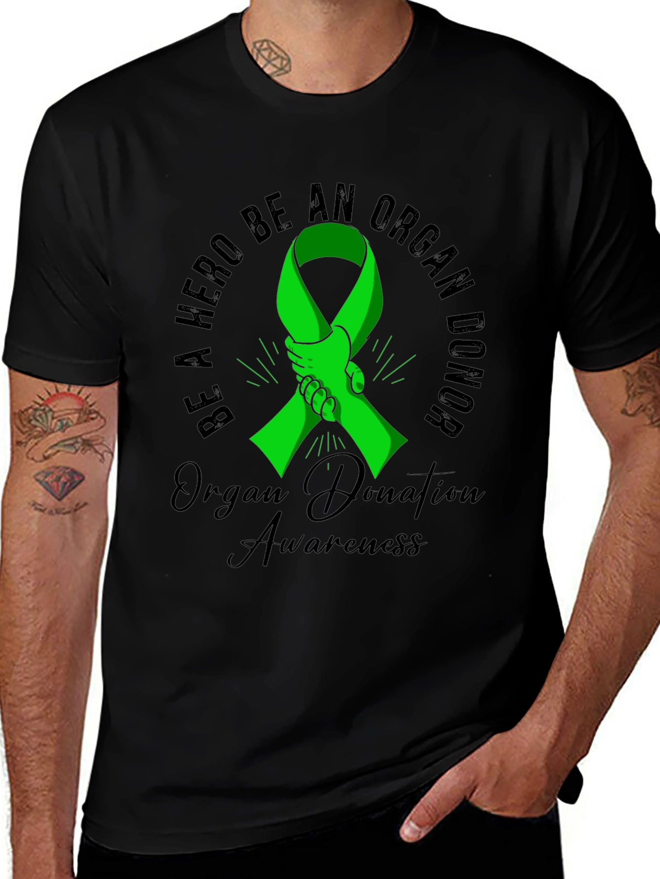 Variant 14 of Organ Donation Awareness T-Shirt