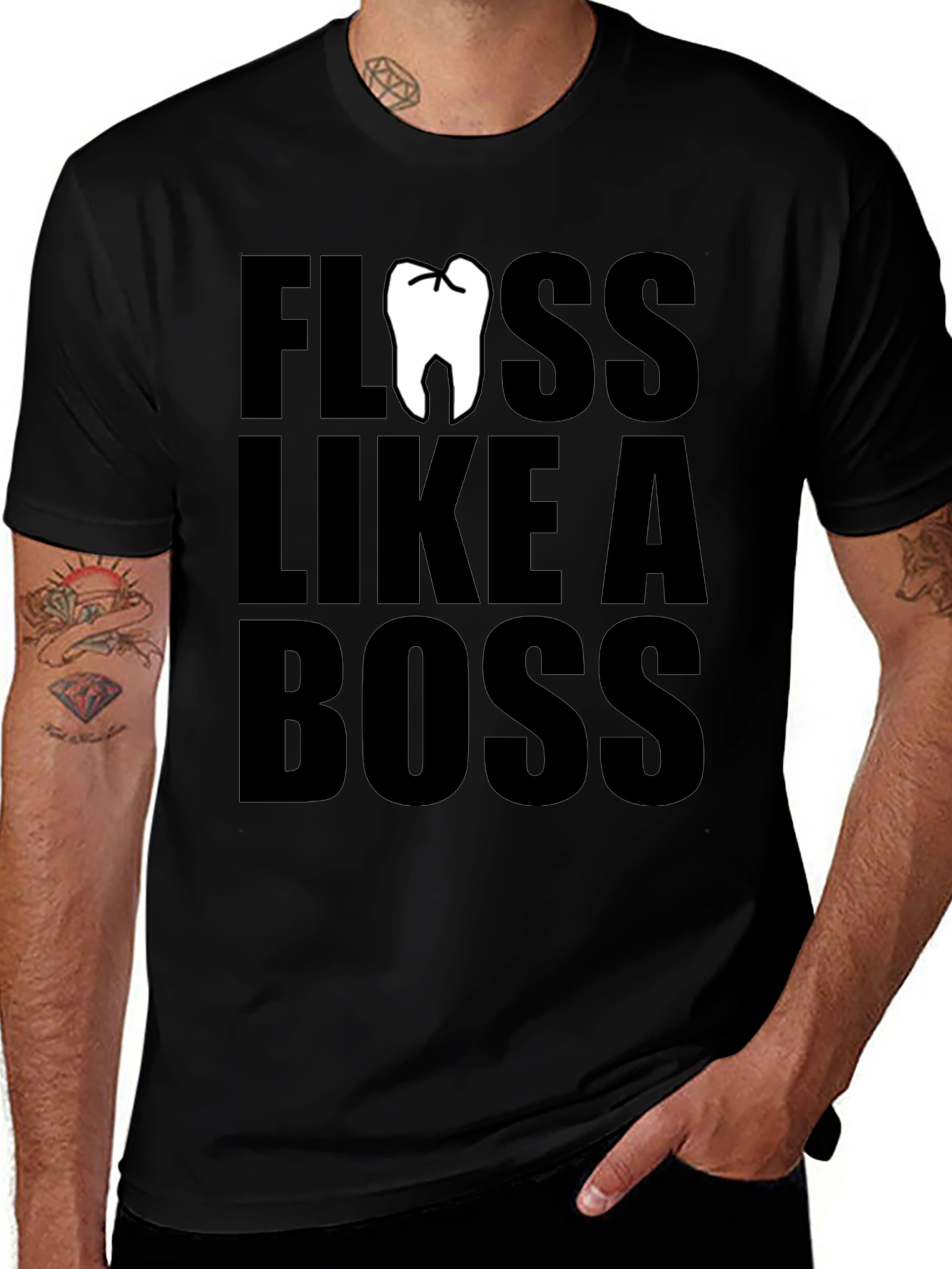 Floss Like A Boss Graphic Tee