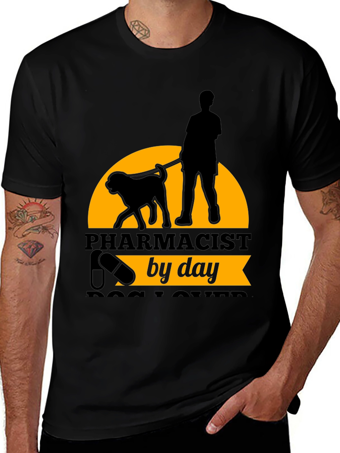 Variant 20 of Pharmacist by Day Dog Lover T-Shirt