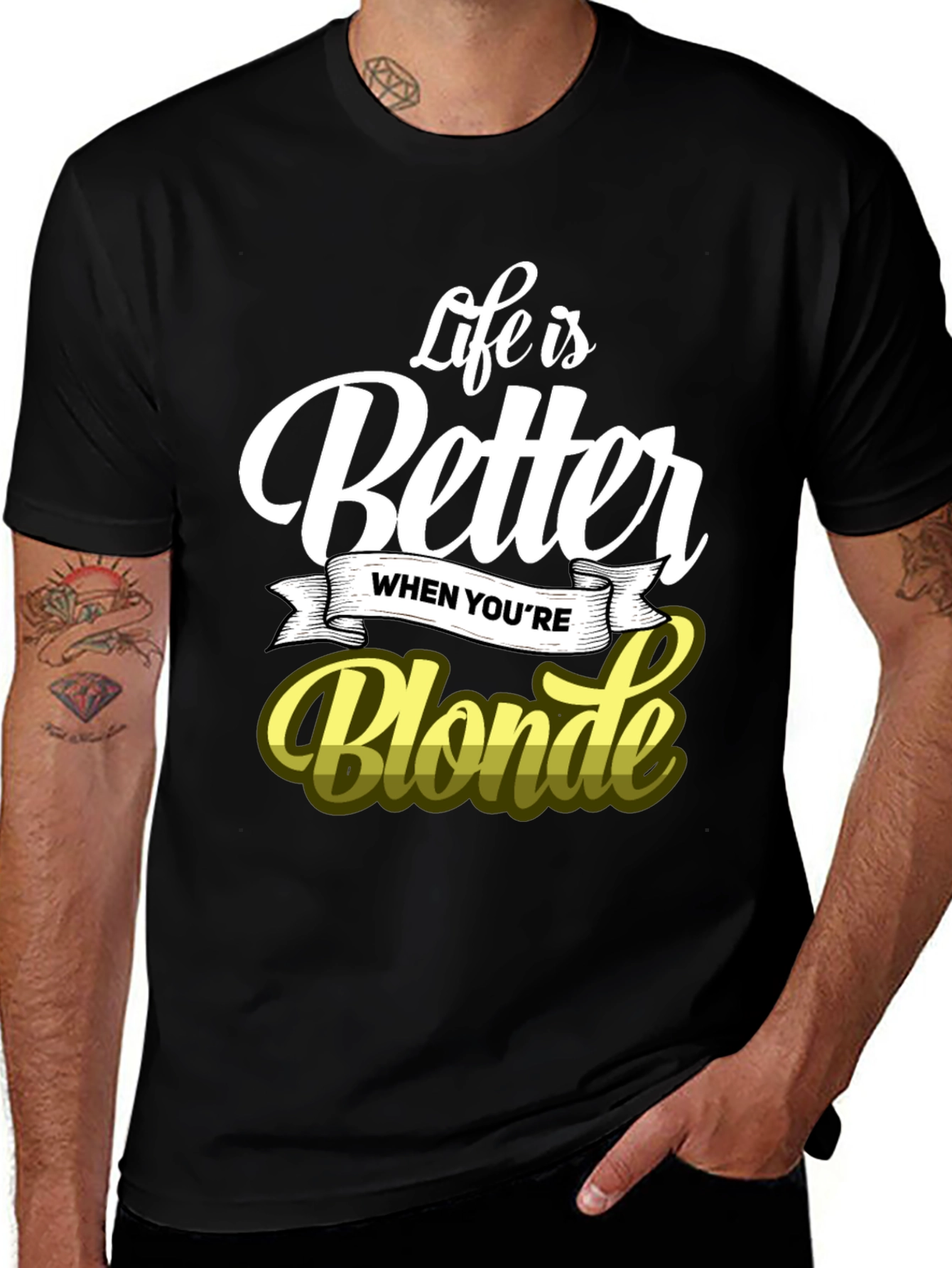 Variant 3 of Life is Better When You're Blonde T-Shirt
