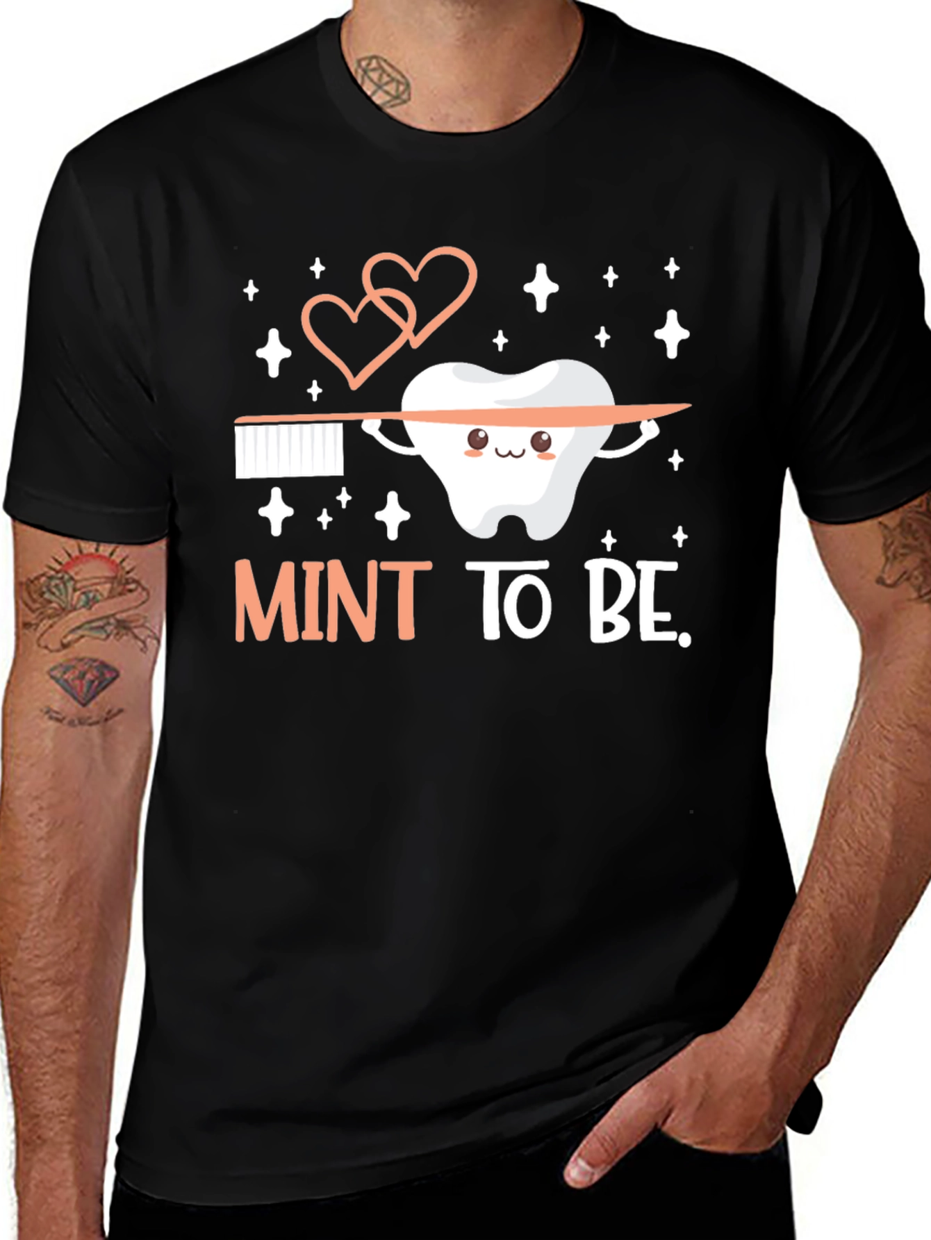 Variant 3 of Mint To Be Toothbrush T-Shirt