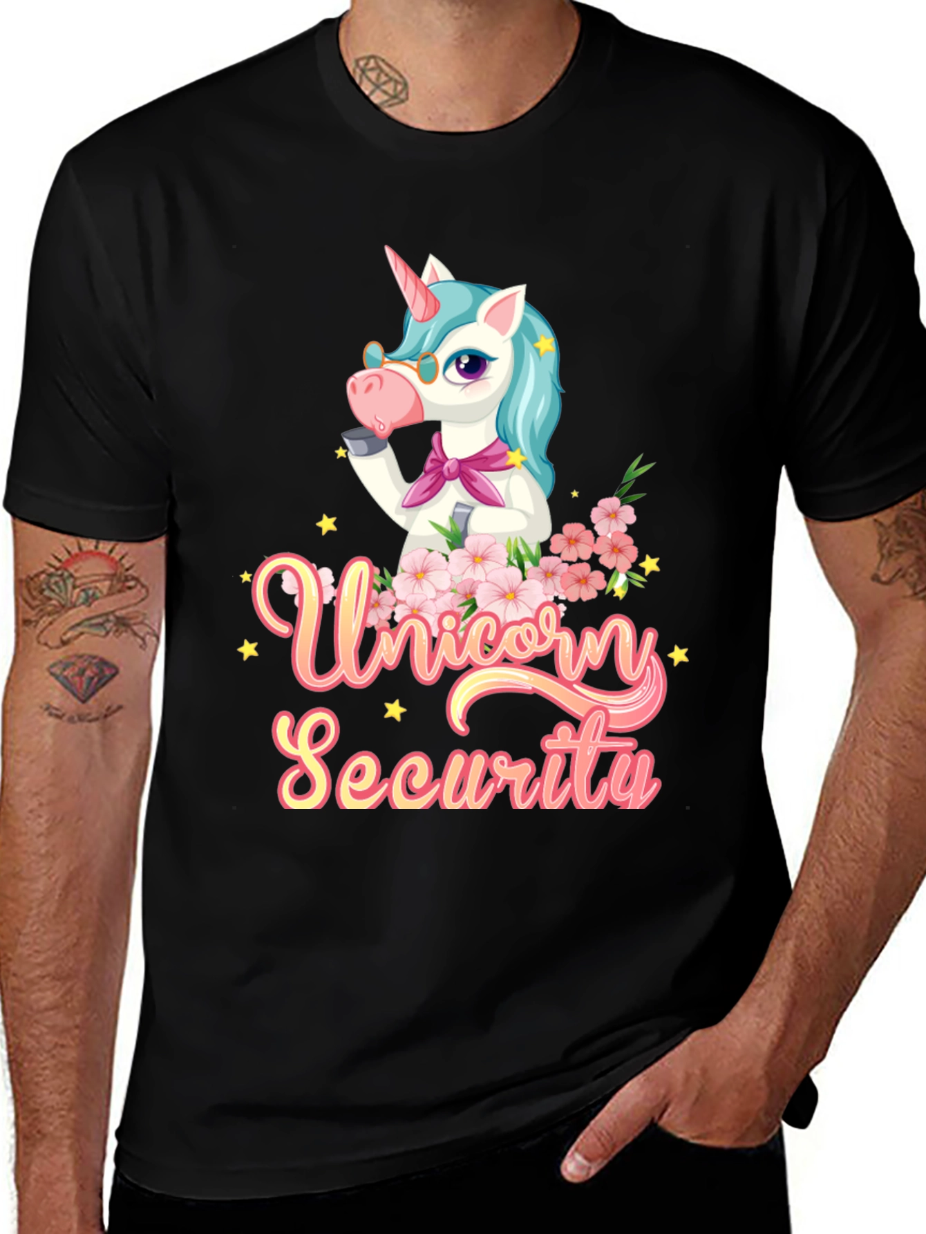 Variant 9 of Unicorn Security T-Shirt - Magical Protection