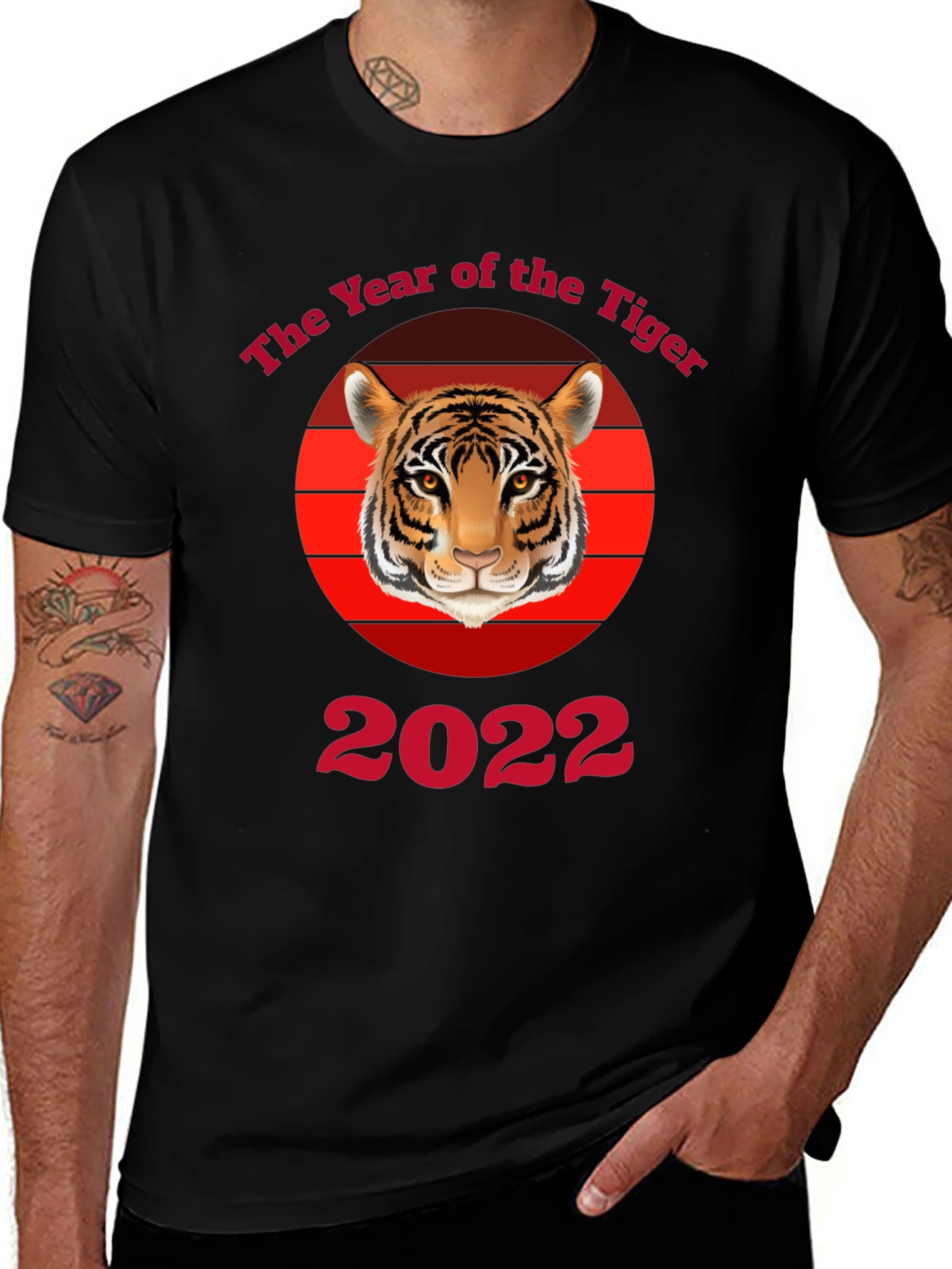 Variant 13 of Year of the Tiger 2022 Graphic Tee