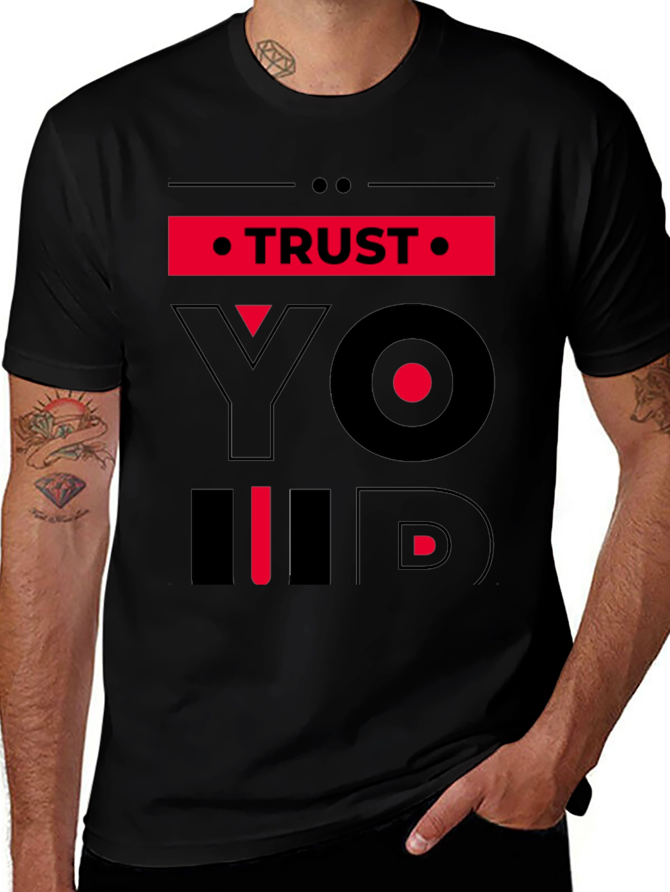 Variant 8 of Trust Yourself Graphic T-Shirt